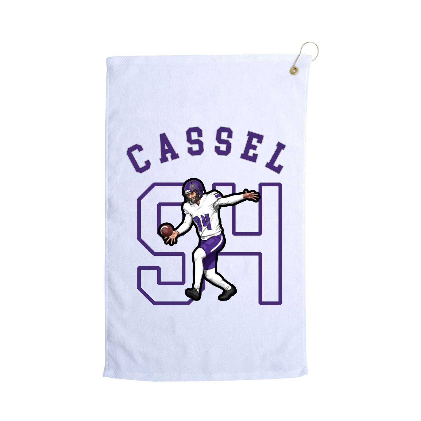 Terry Velour Golf Towel