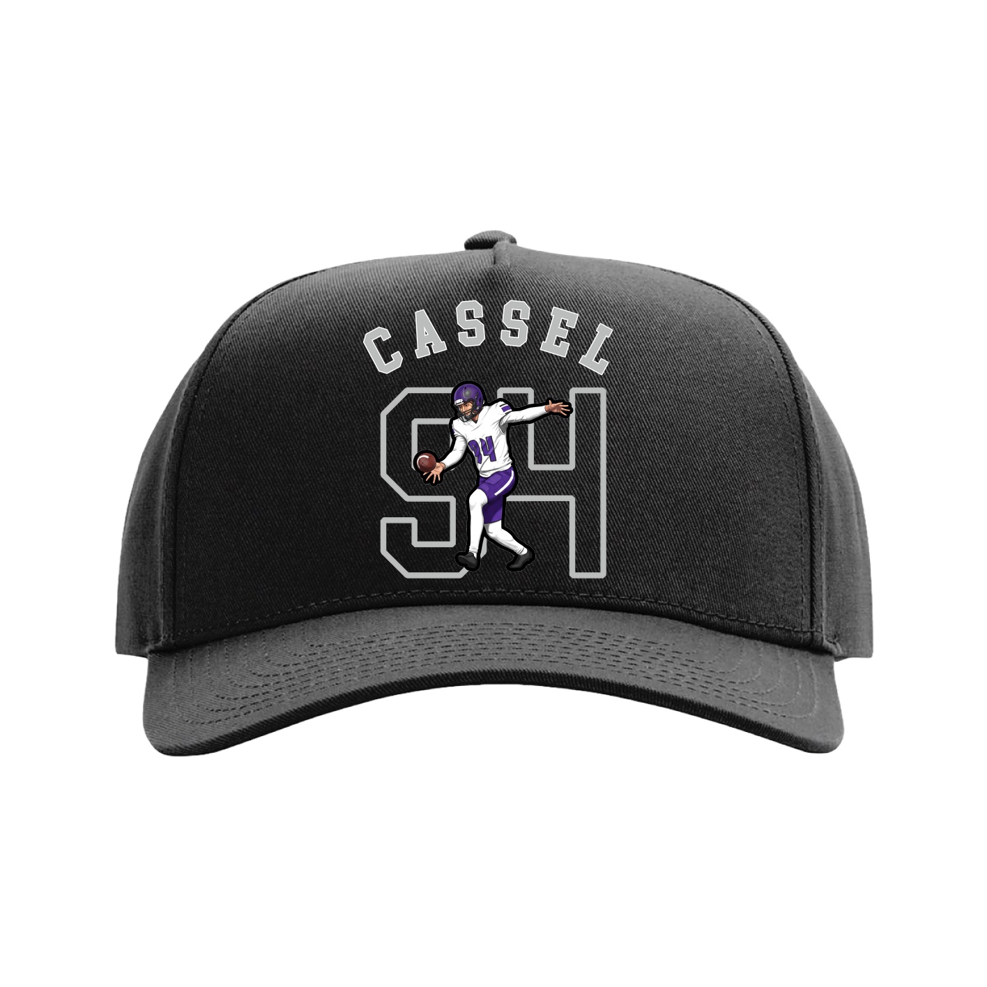 Full Fabric Five-Panel Champ Cap