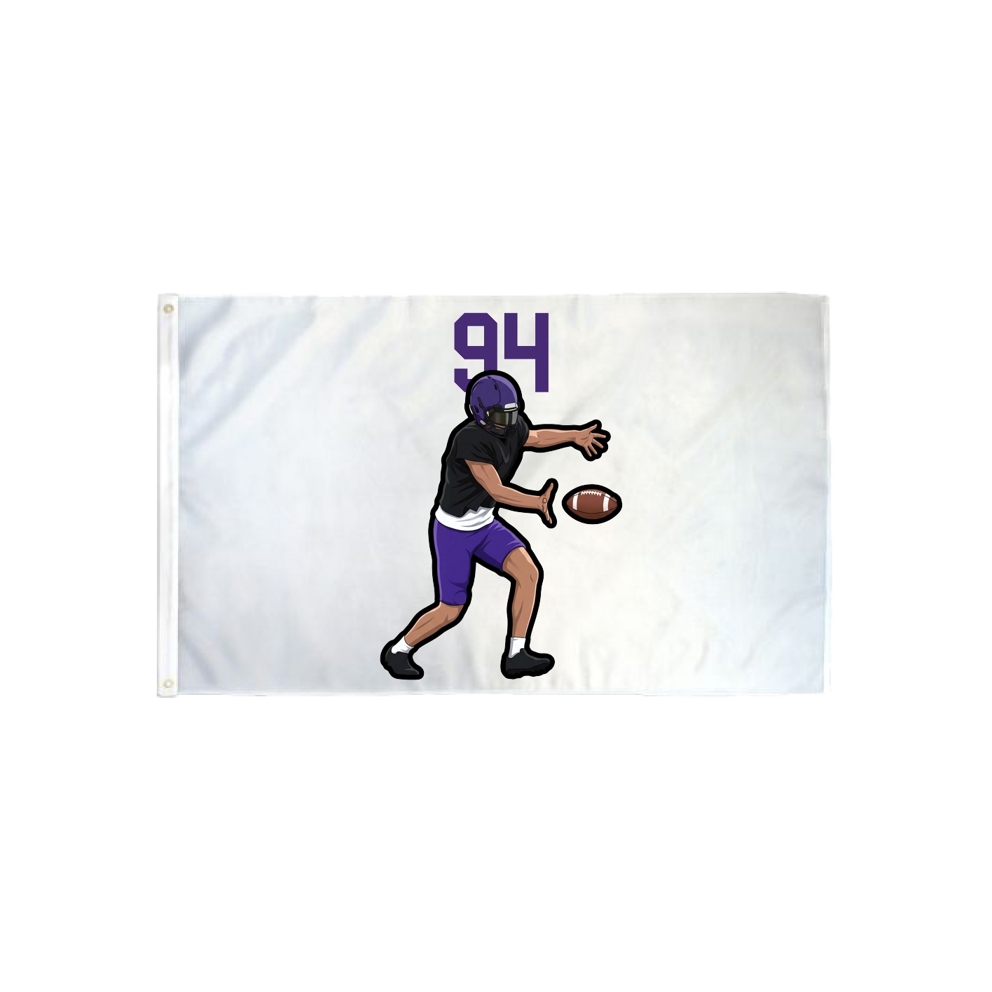 3x5 Flag — Number Top in Classic