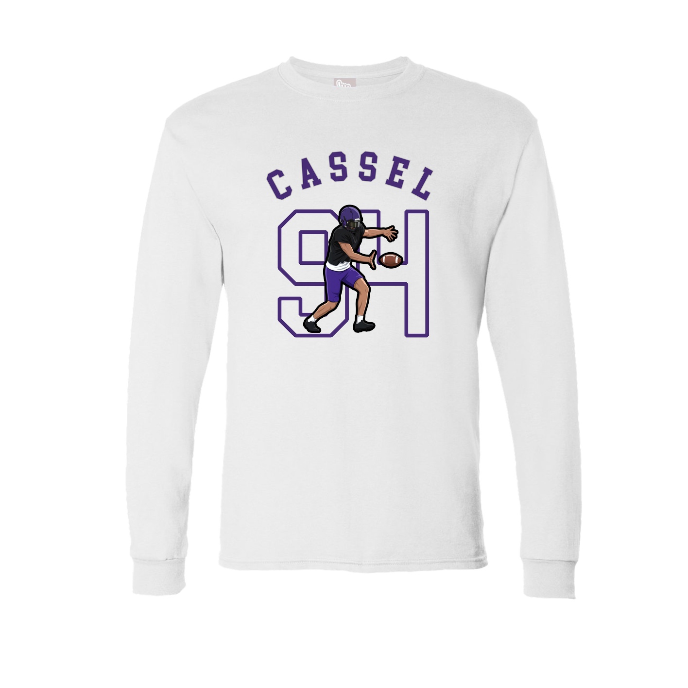 Long Sleeve Tee — Shirsey Arch in White