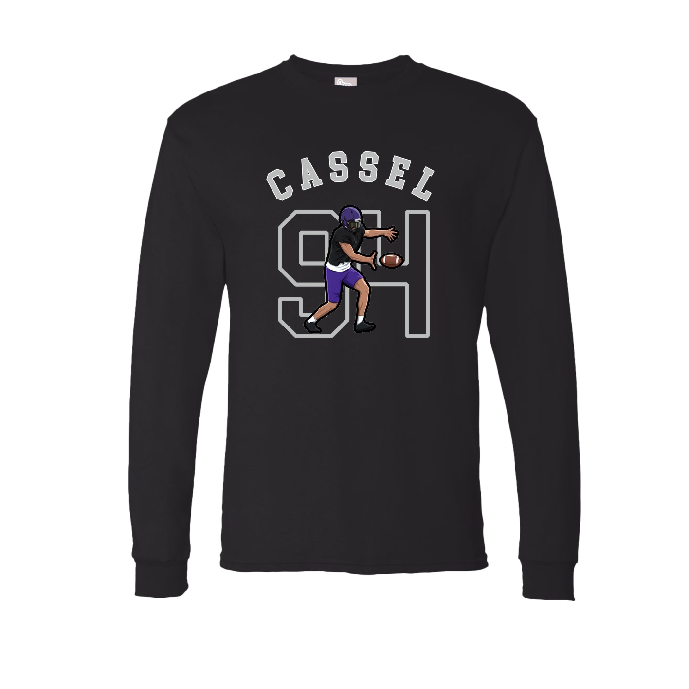 Long Sleeve Tee — Shirsey Arch in Black