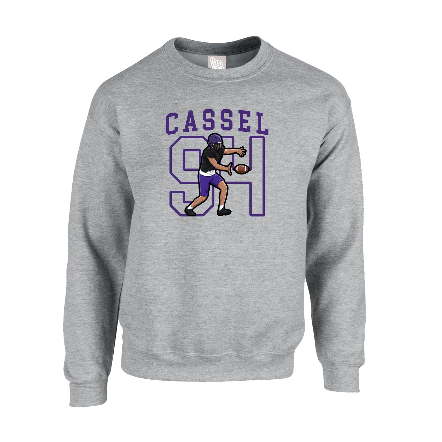 Fleece Crew — Shirsey in Grey
