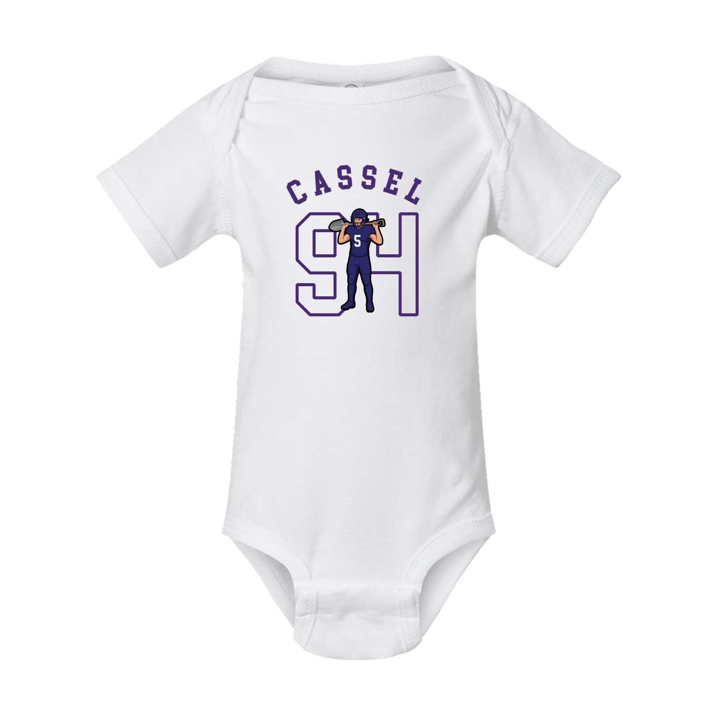 Baby Onesie — Shirsey Arch in White