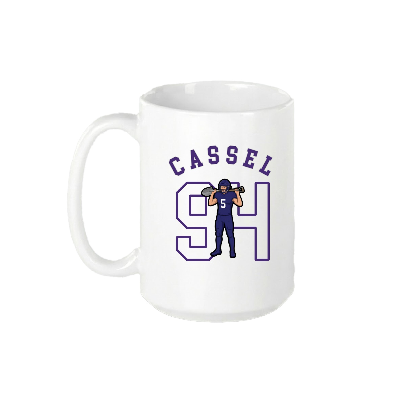 15oz Coffee Mug — Shirsey Arch in White