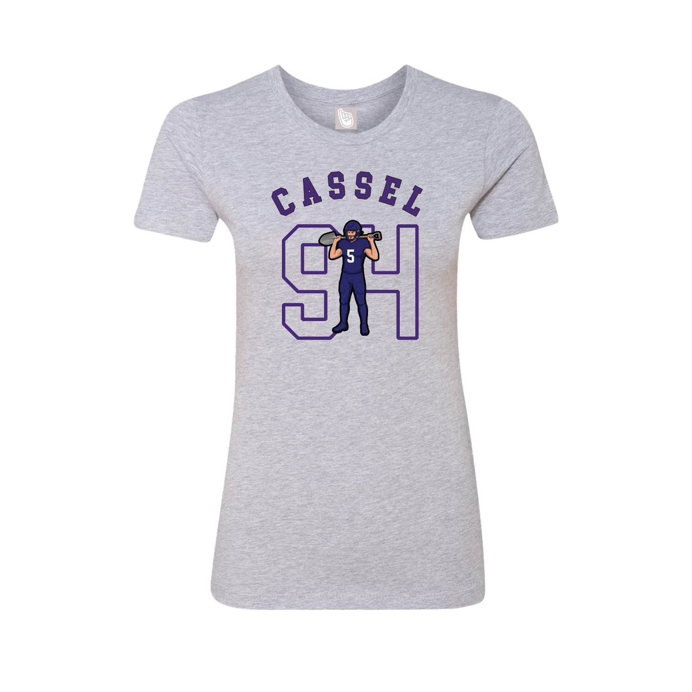 Womens Tee — Shirsey Arch in Grey