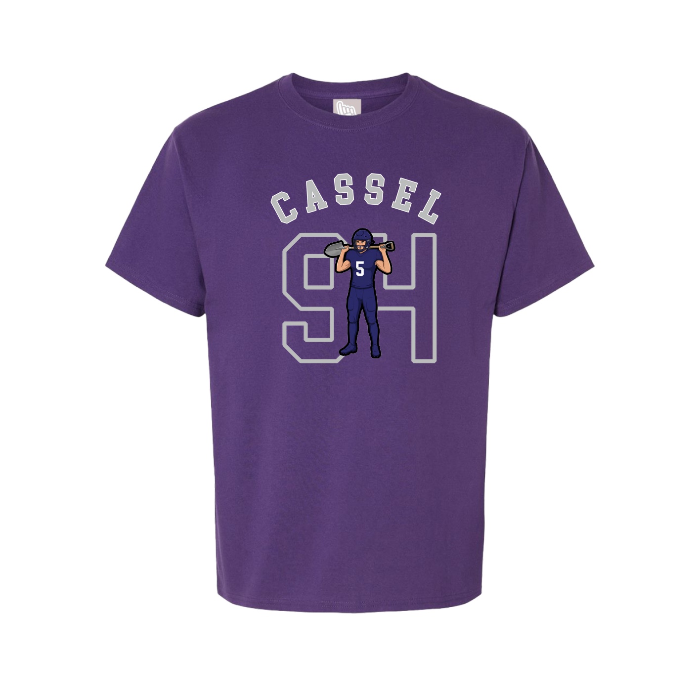 Youth Tee — Shirsey Arch in Purple