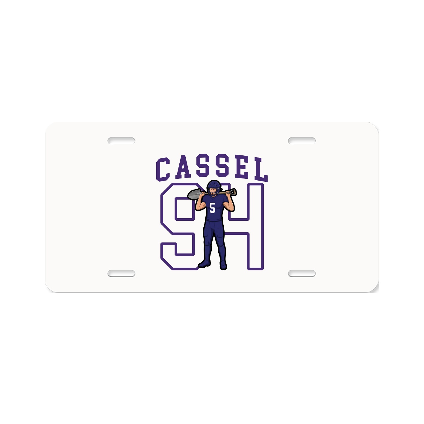 License Plate — Shirsey in Classic