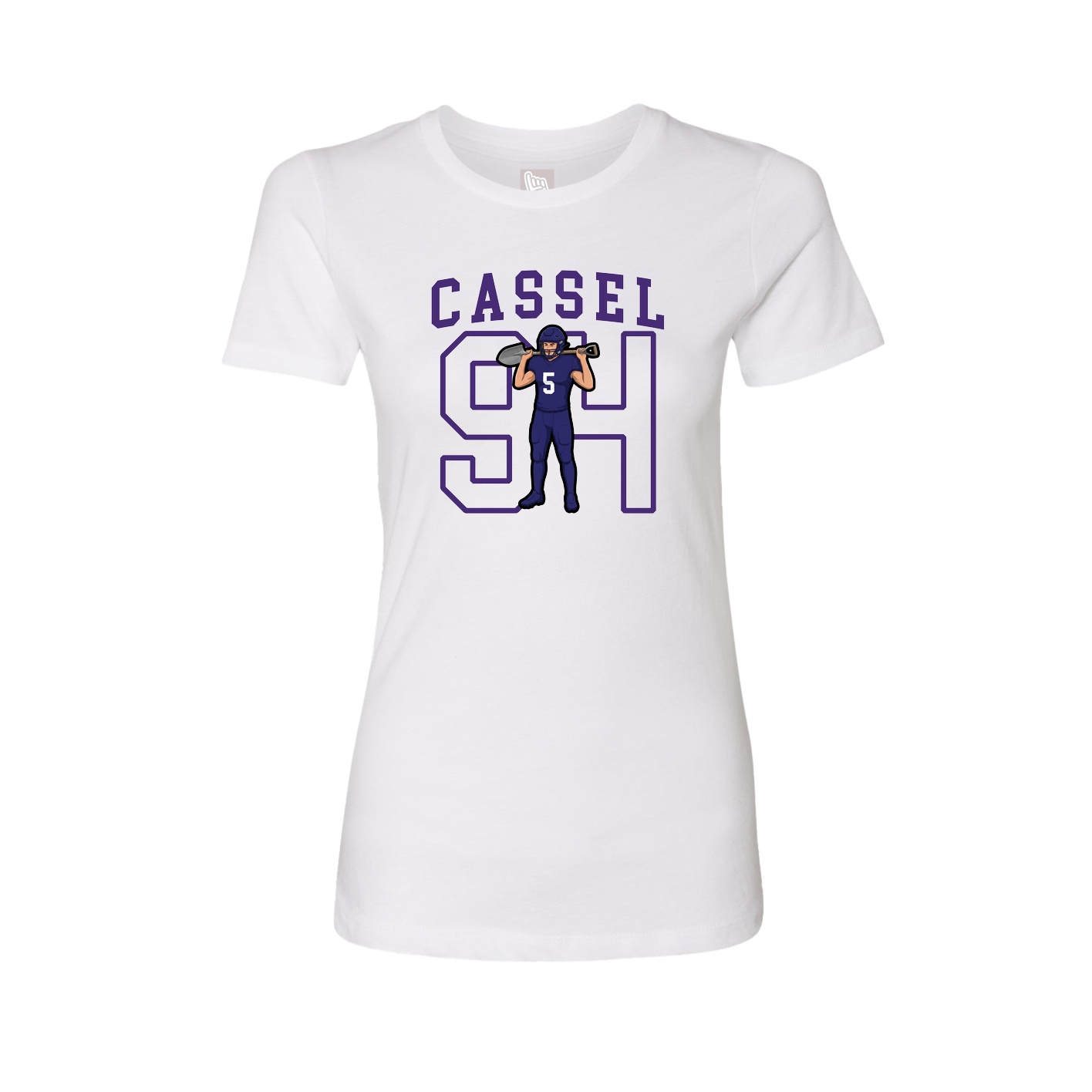 Fitted Women's Tee — Shirsey in White