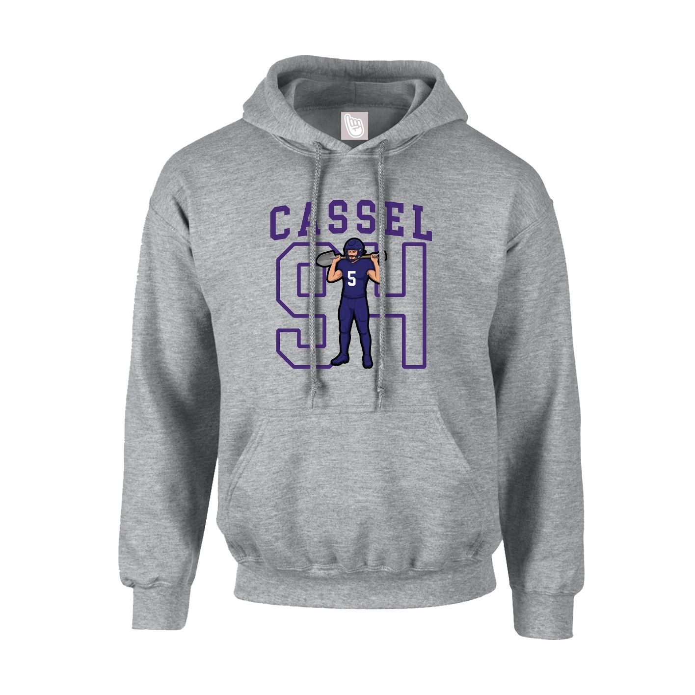 Youth Hoodie — Shirsey in Grey