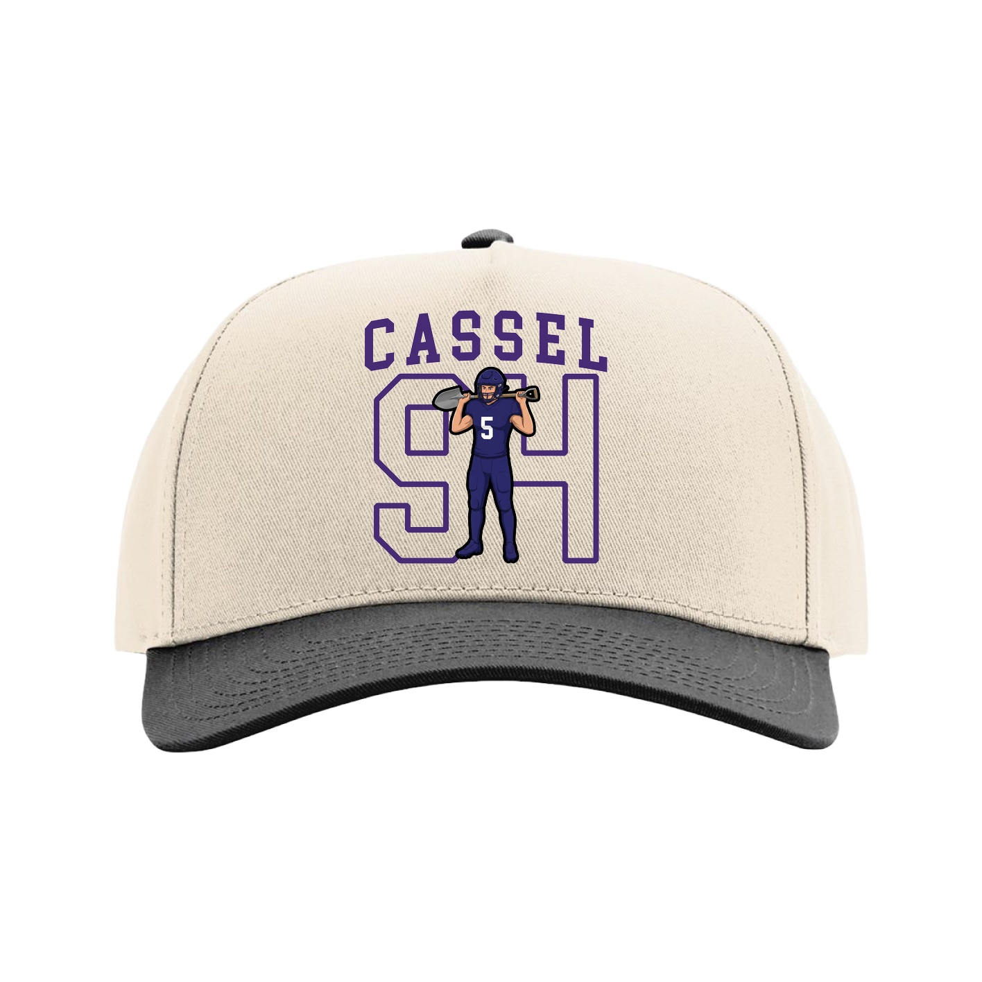 Full Fabric Five-Panel Champ Cap