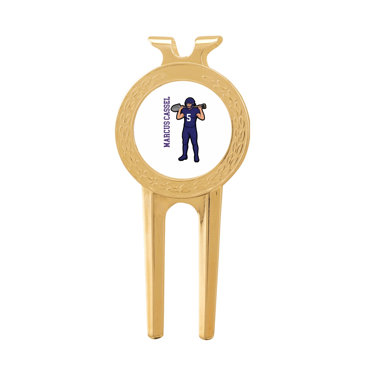 Divot Tool with Ball Marker — Name Vertical in Classic