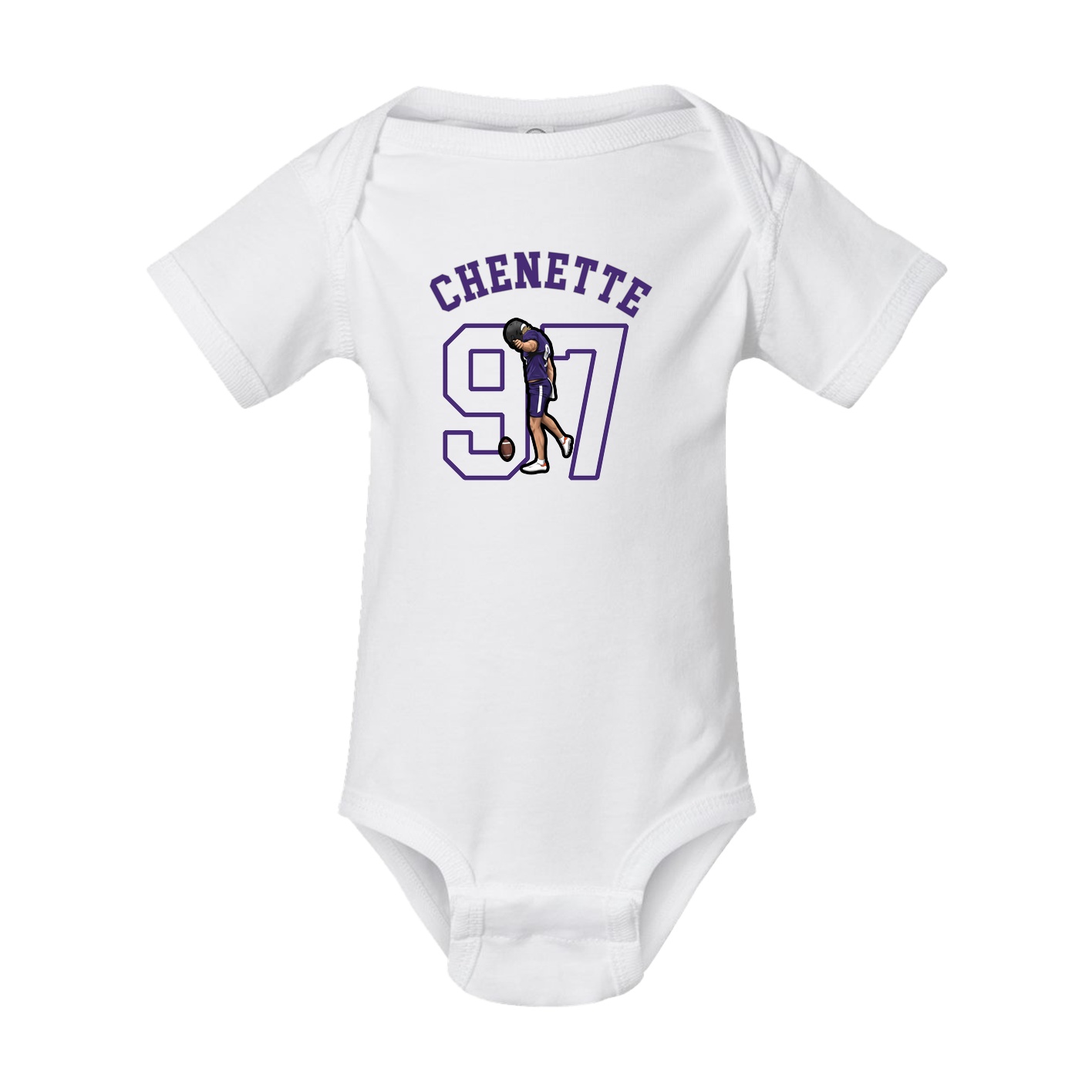 Baby Onesie — Shirsey Arch in White