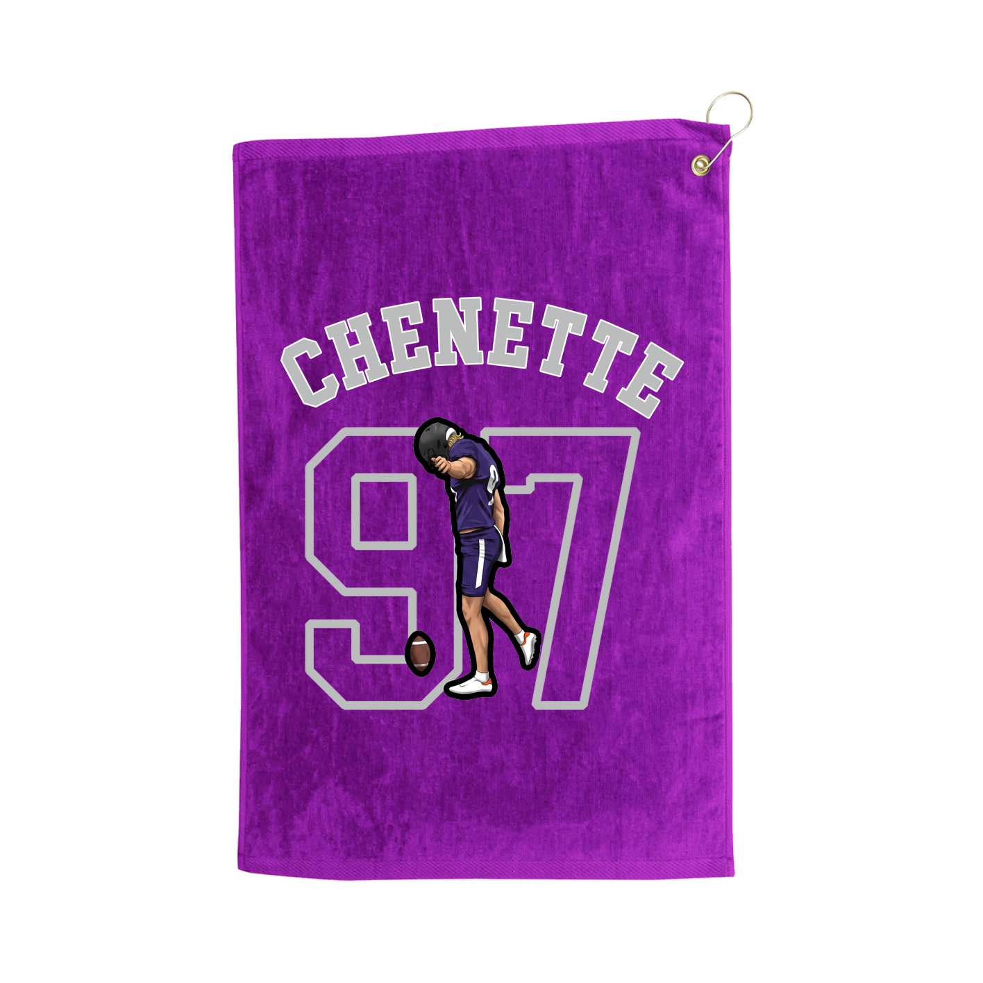 Golf Towel — Shirsey Arch in Purple