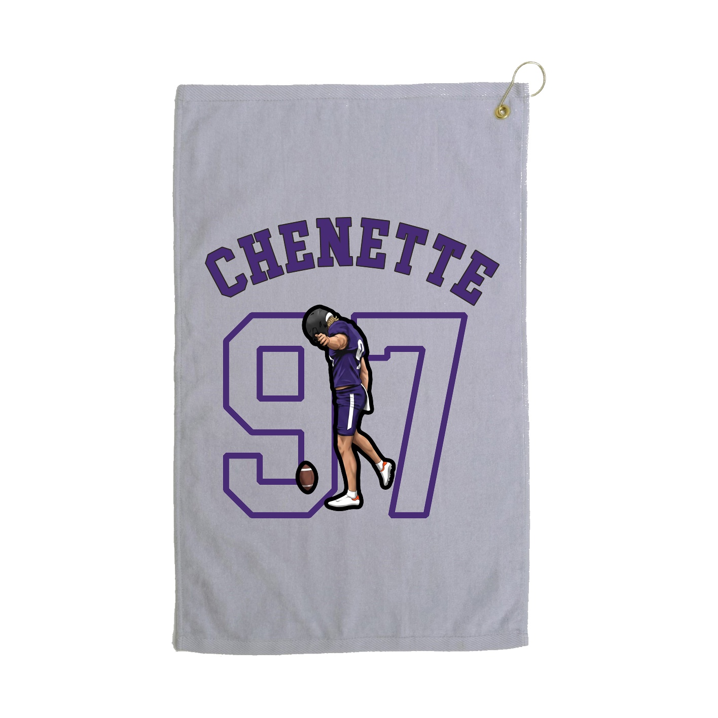 Golf Towel — Shirsey Arch in Grey