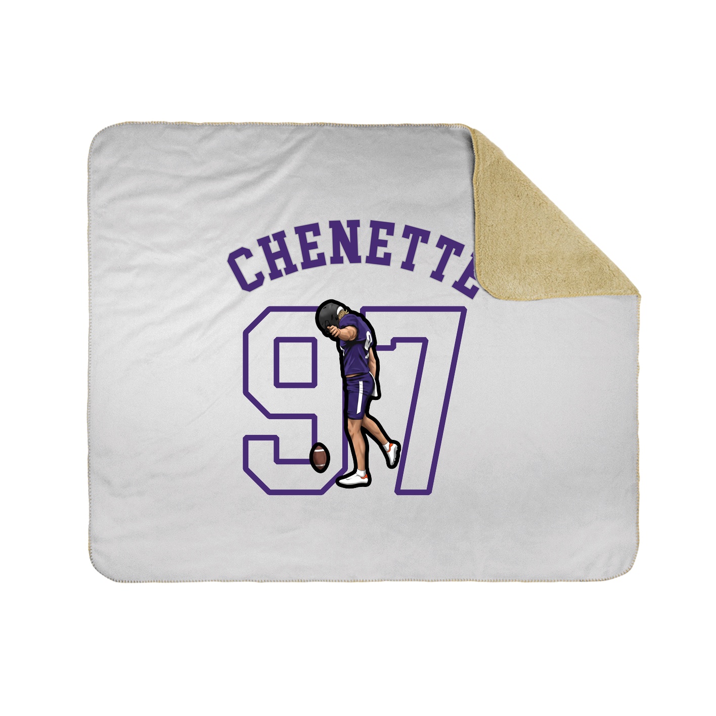 Throw Blanket — Shirsey Arch in White