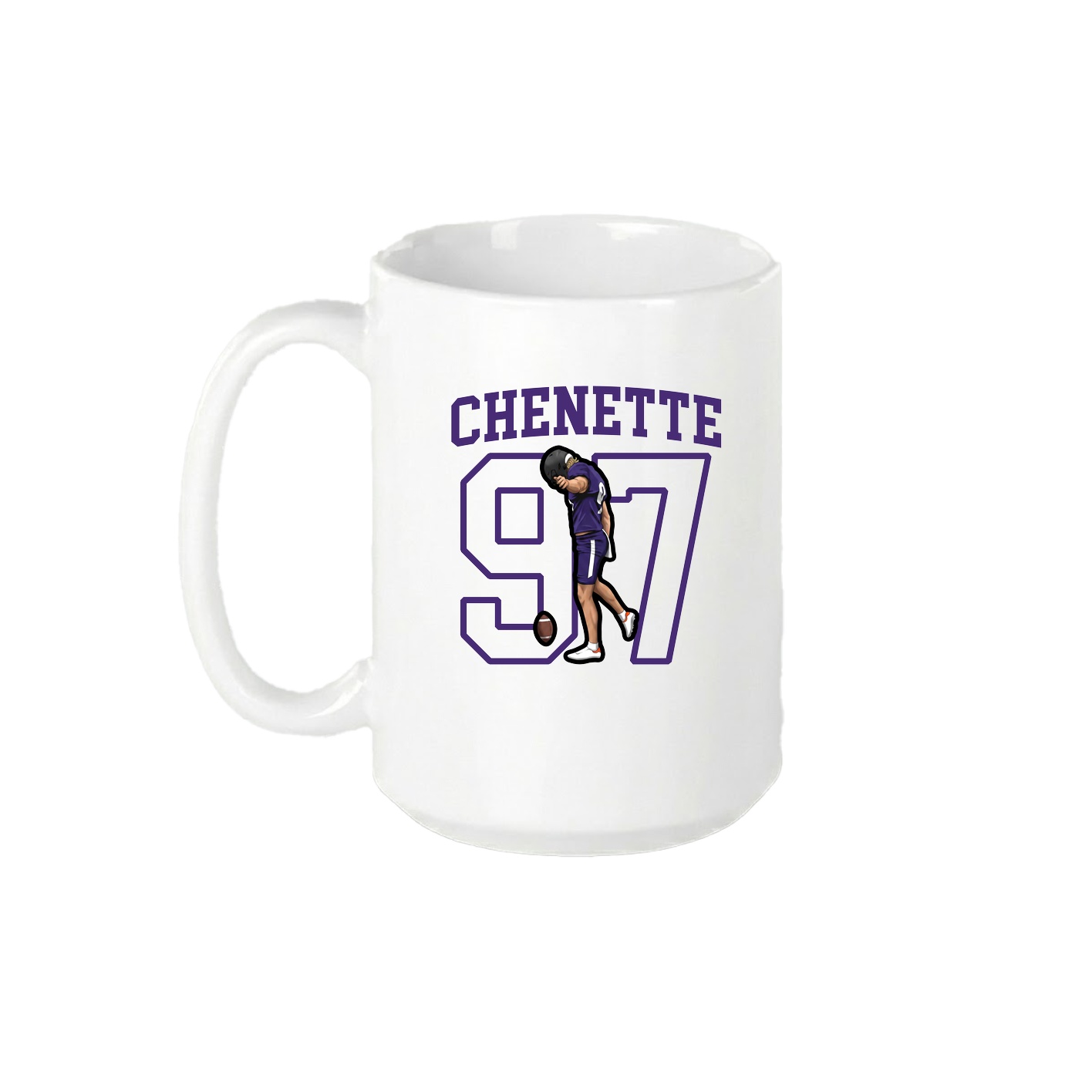 15oz Coffee Mug — Shirsey in White