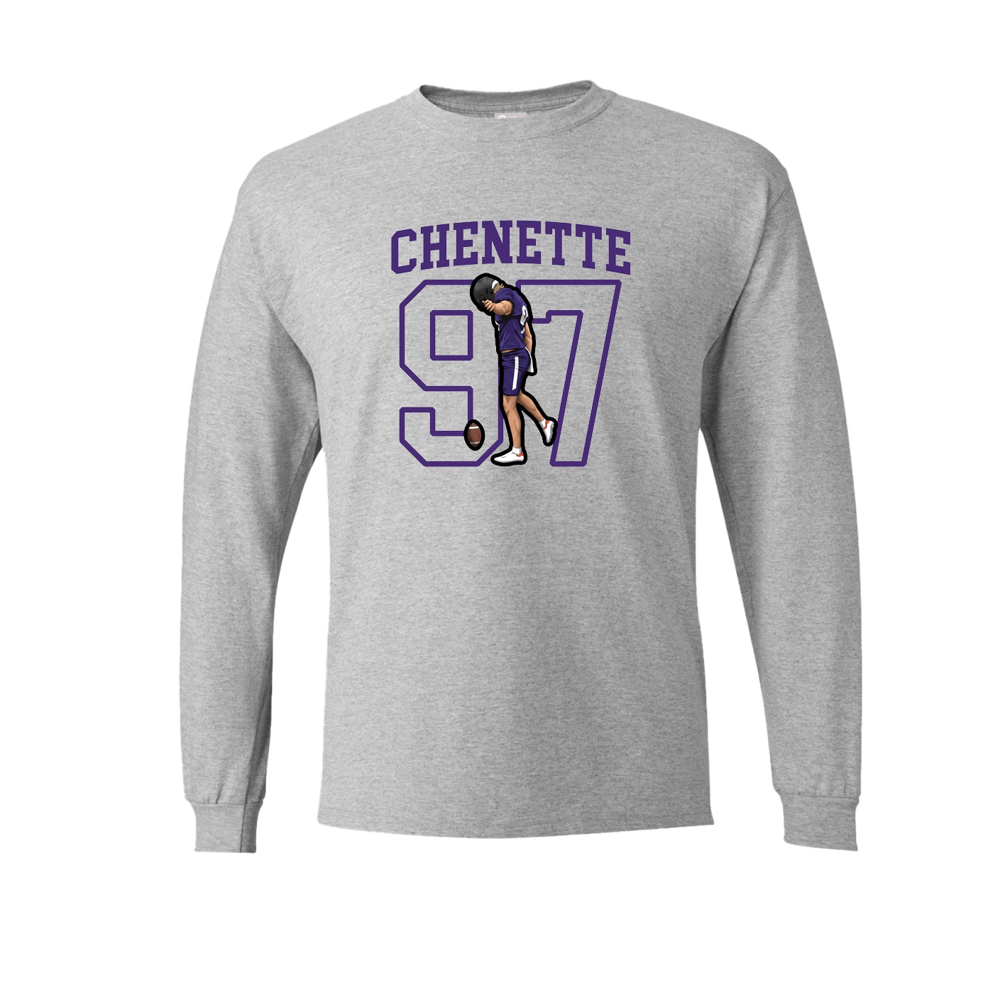 Long Sleeve Tee — Shirsey in Grey