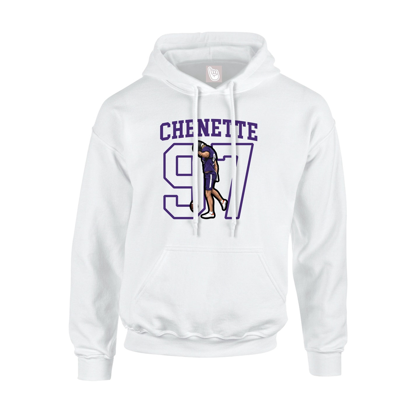 Youth Hoodie — Shirsey in White