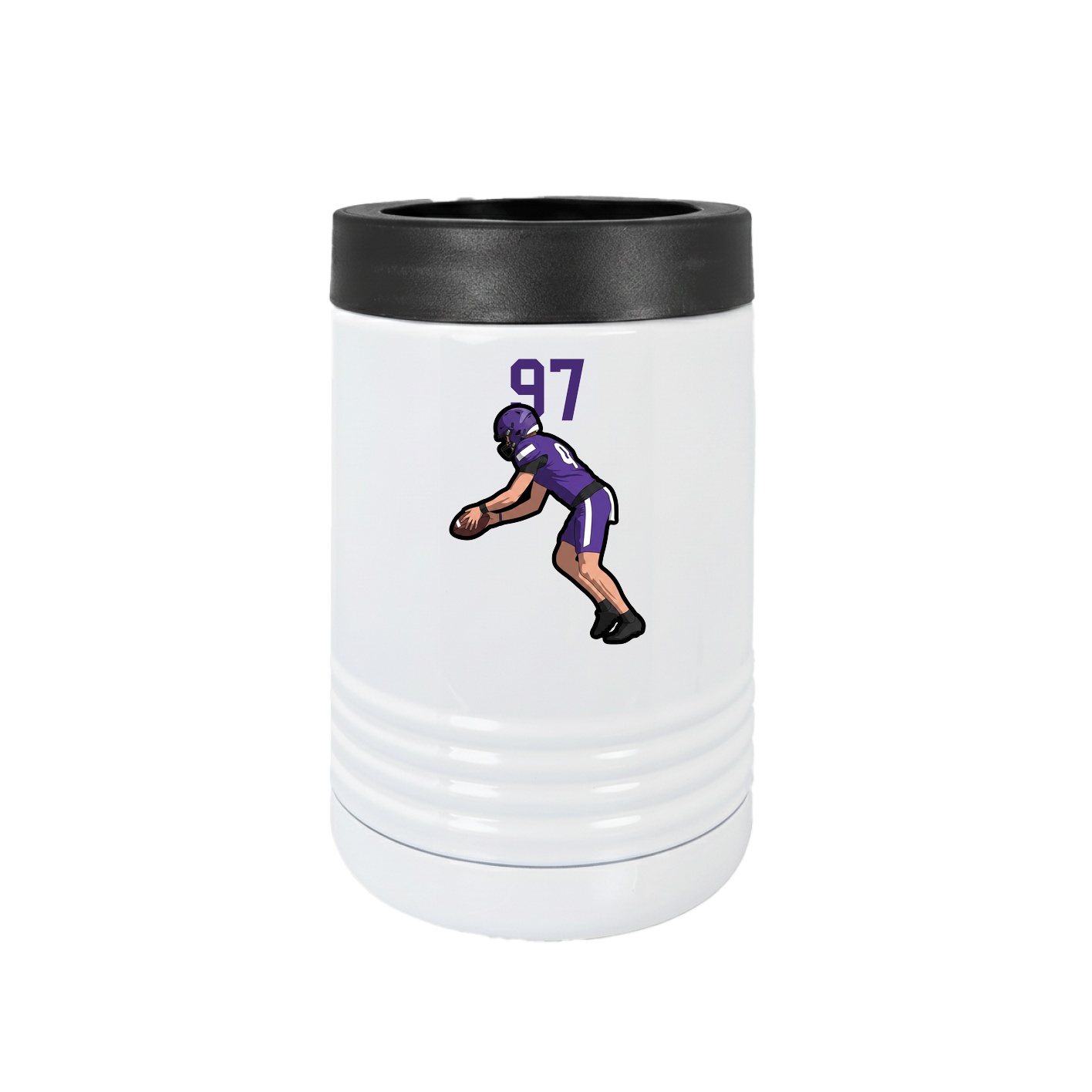 Beverage Holder — Number Top in White