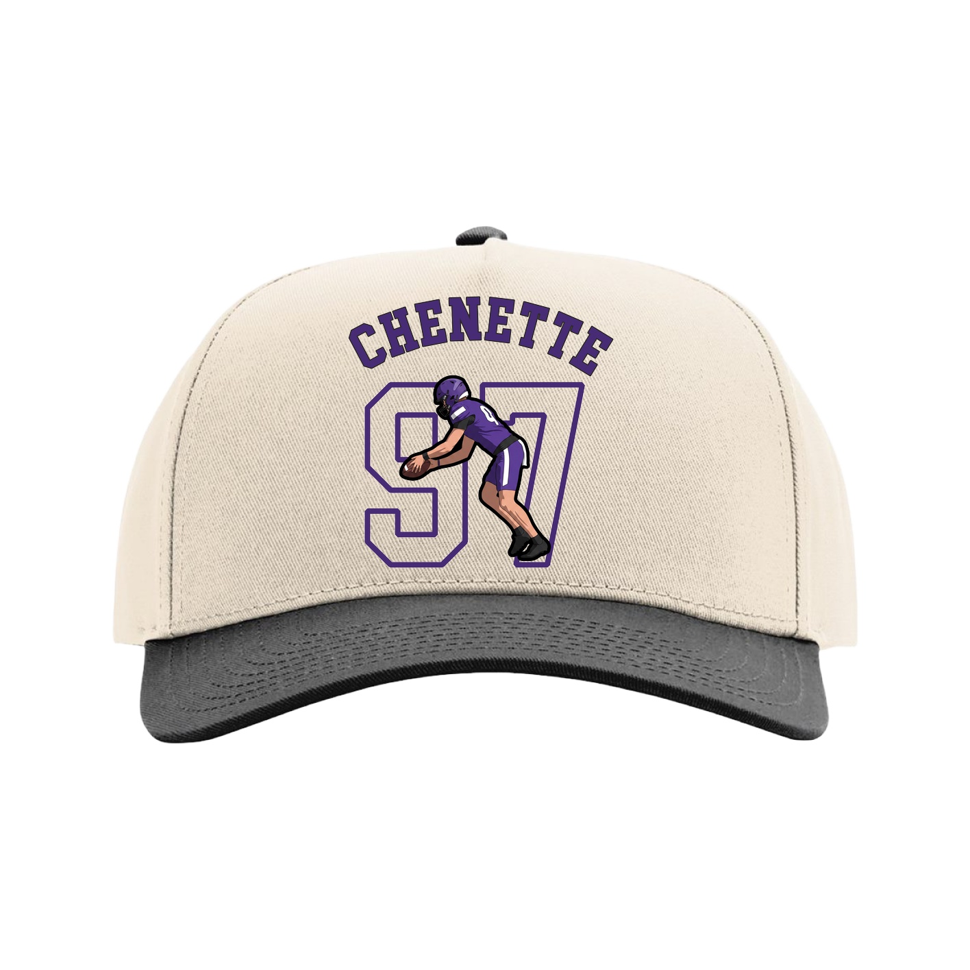 Full Fabric Five-Panel Champ Cap
