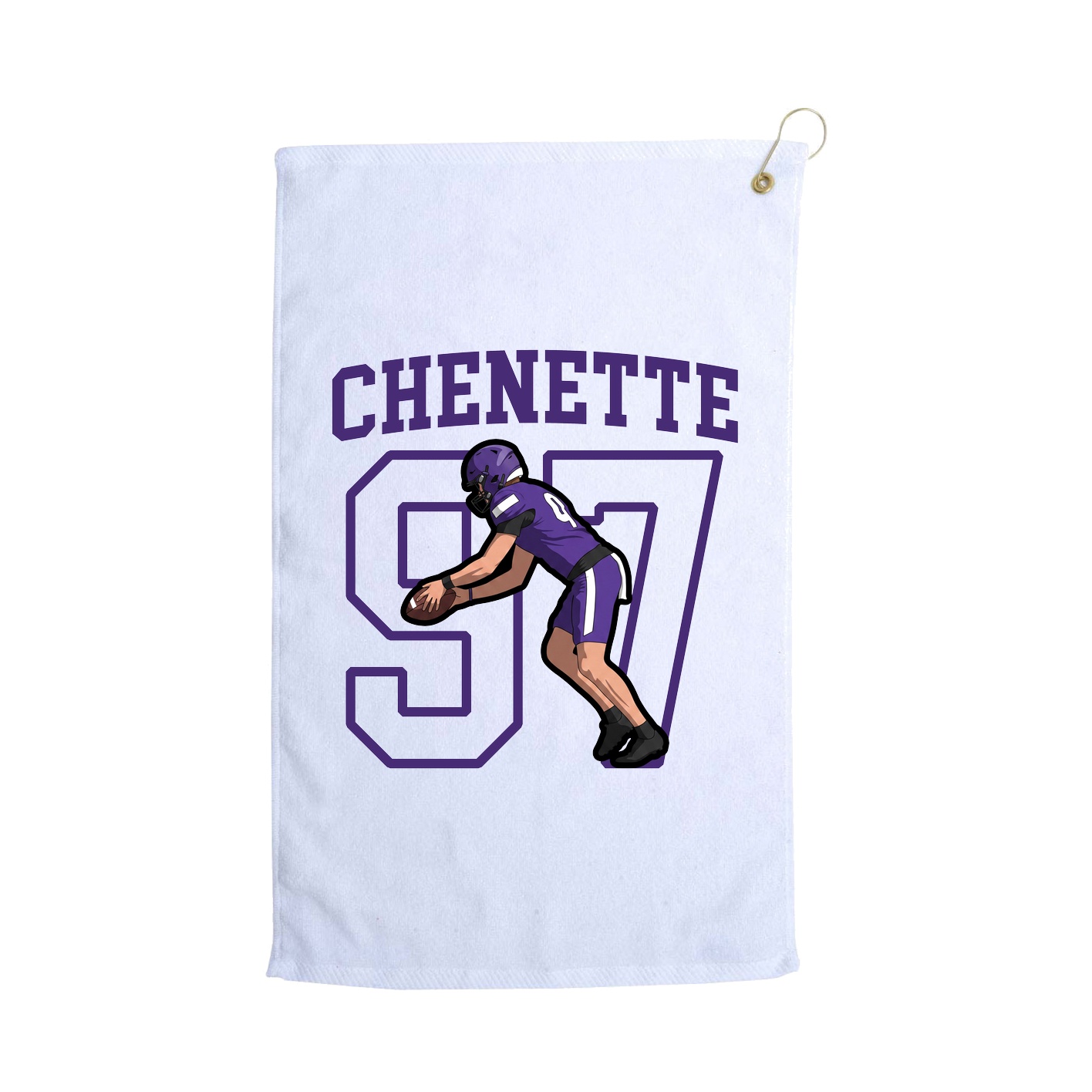 Golf Towel — Shirsey in White
