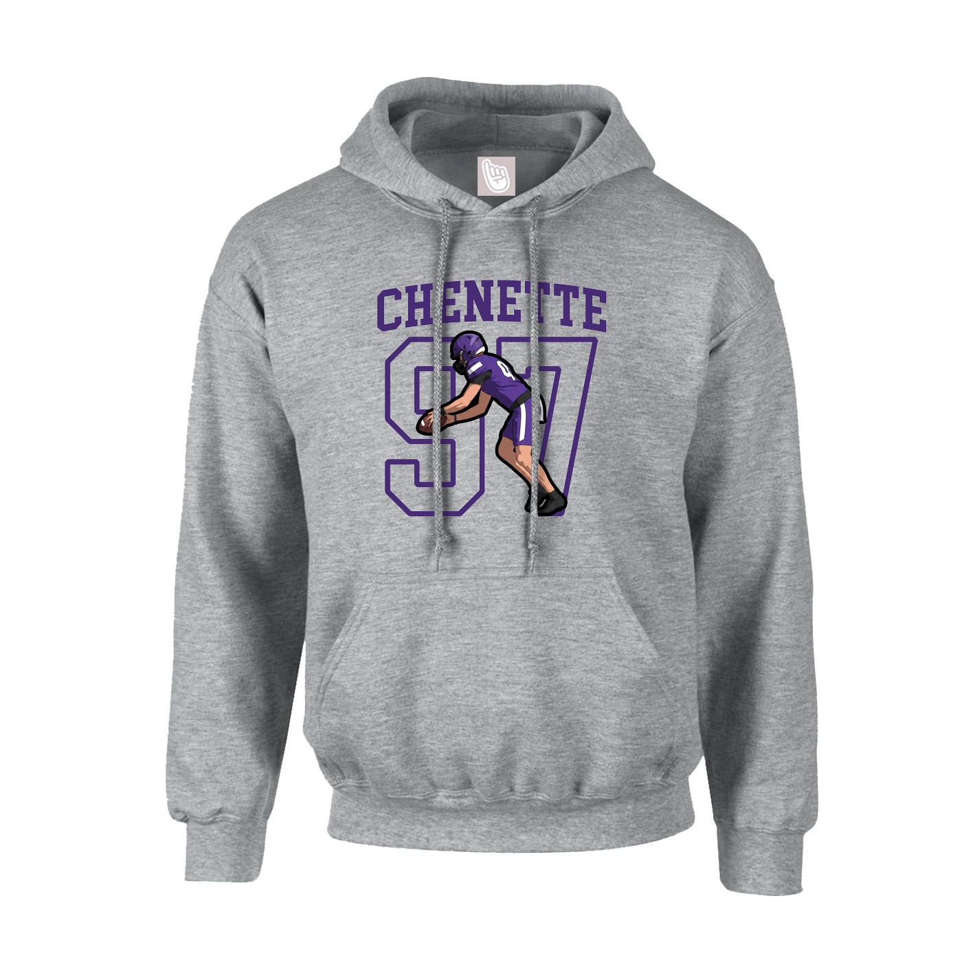 Youth Hoodie — Shirsey in Grey