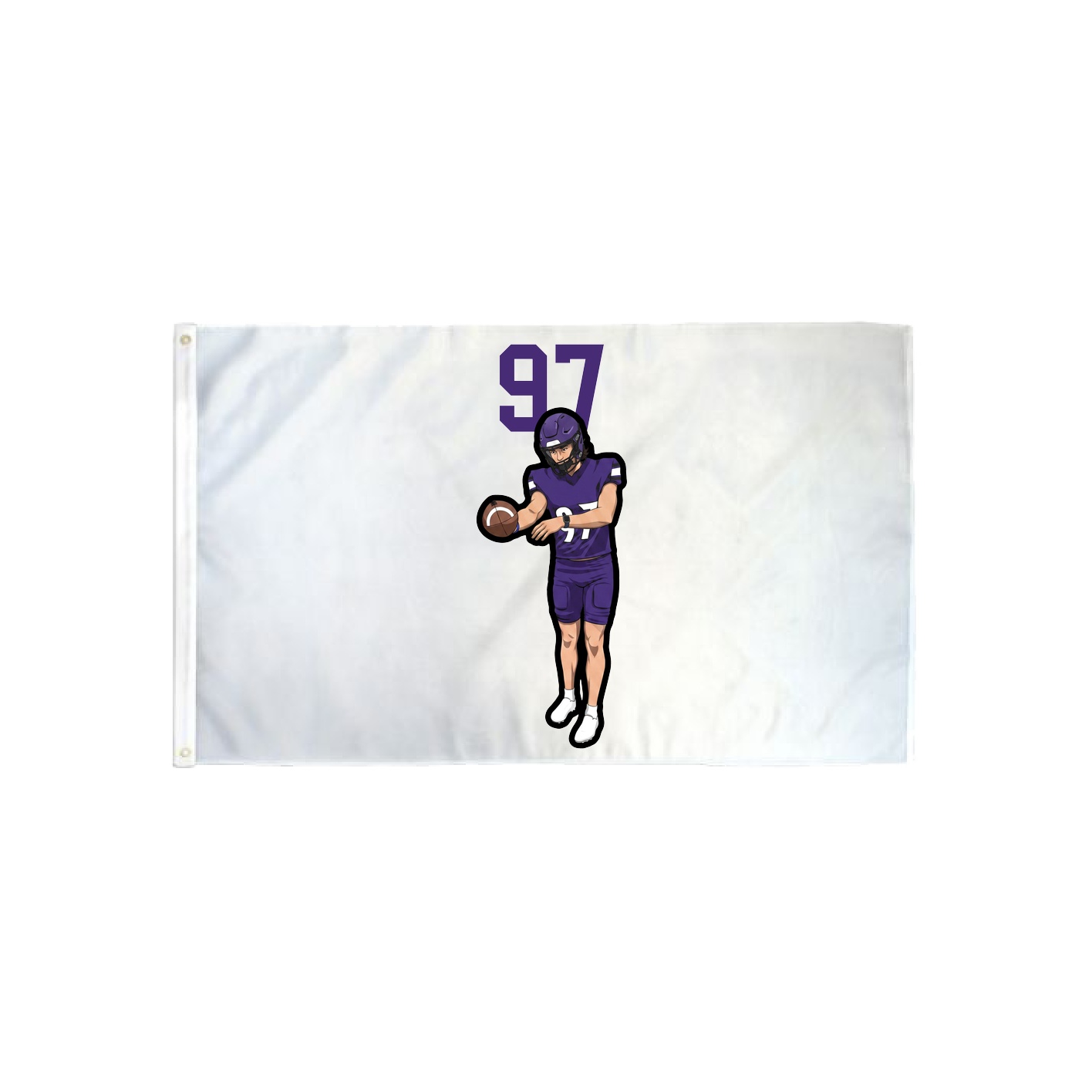 3x5 Flag — Number Top in Classic