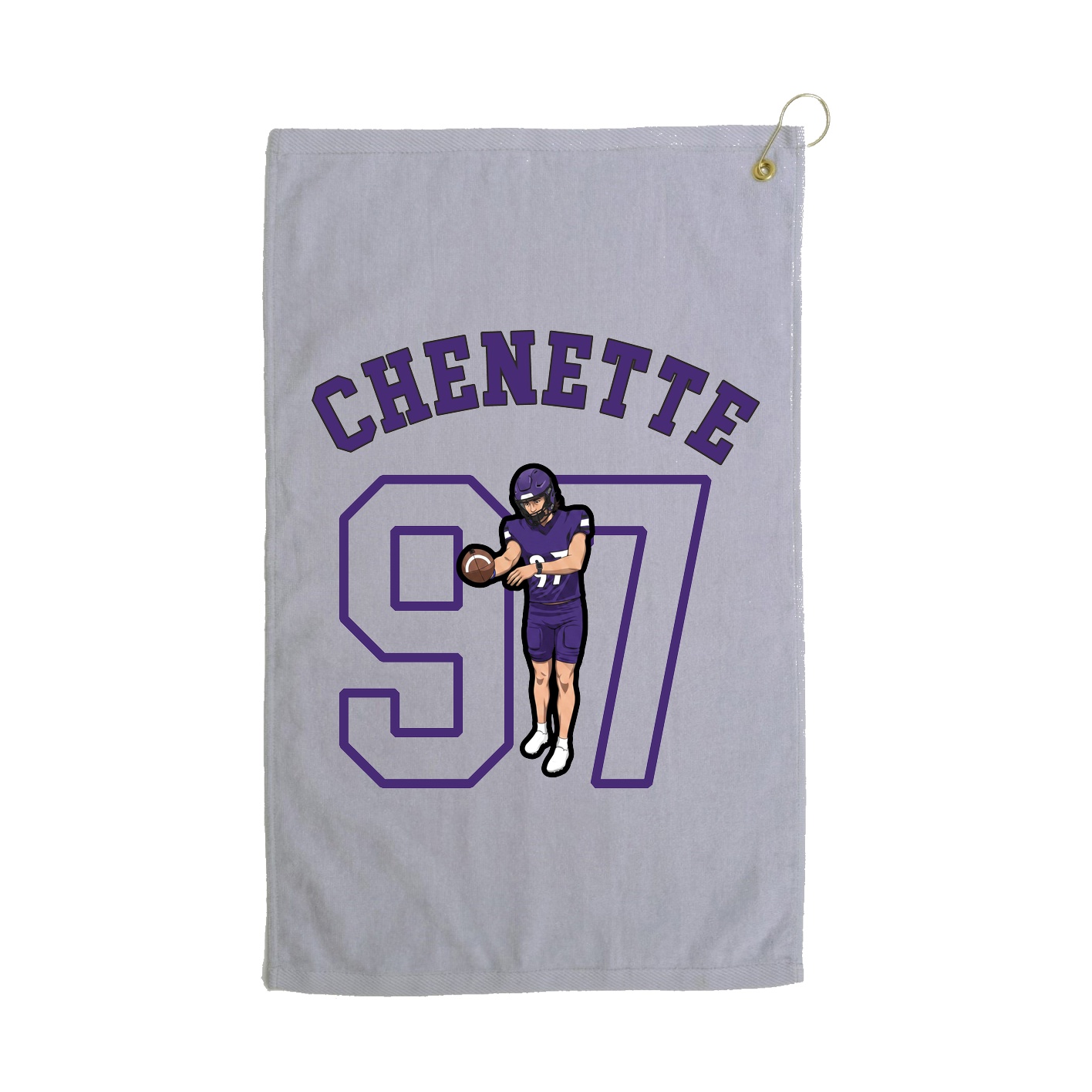 Golf Towel — Shirsey Arch in Grey