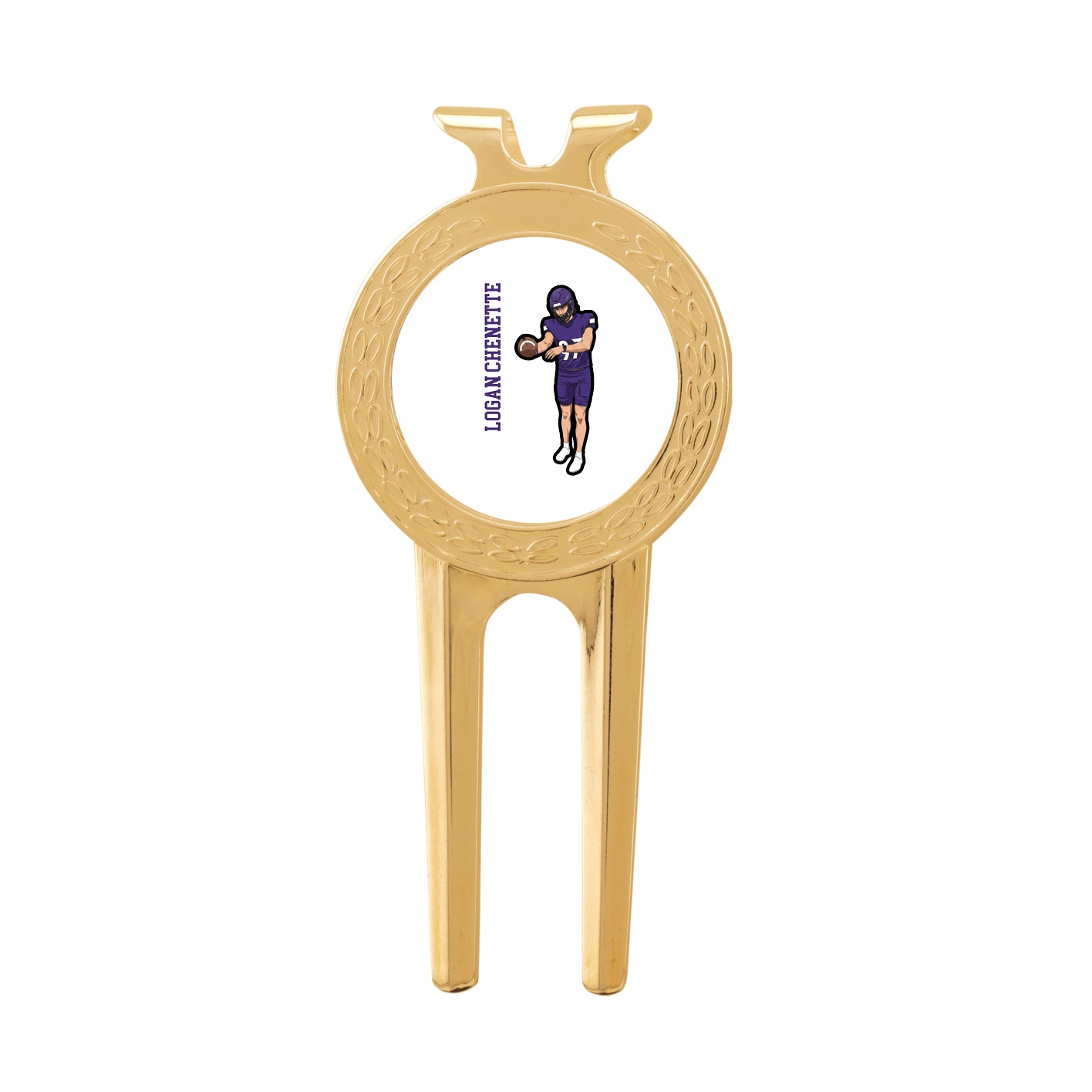 Divot Tool with Ball Marker — Name Vertical in Classic