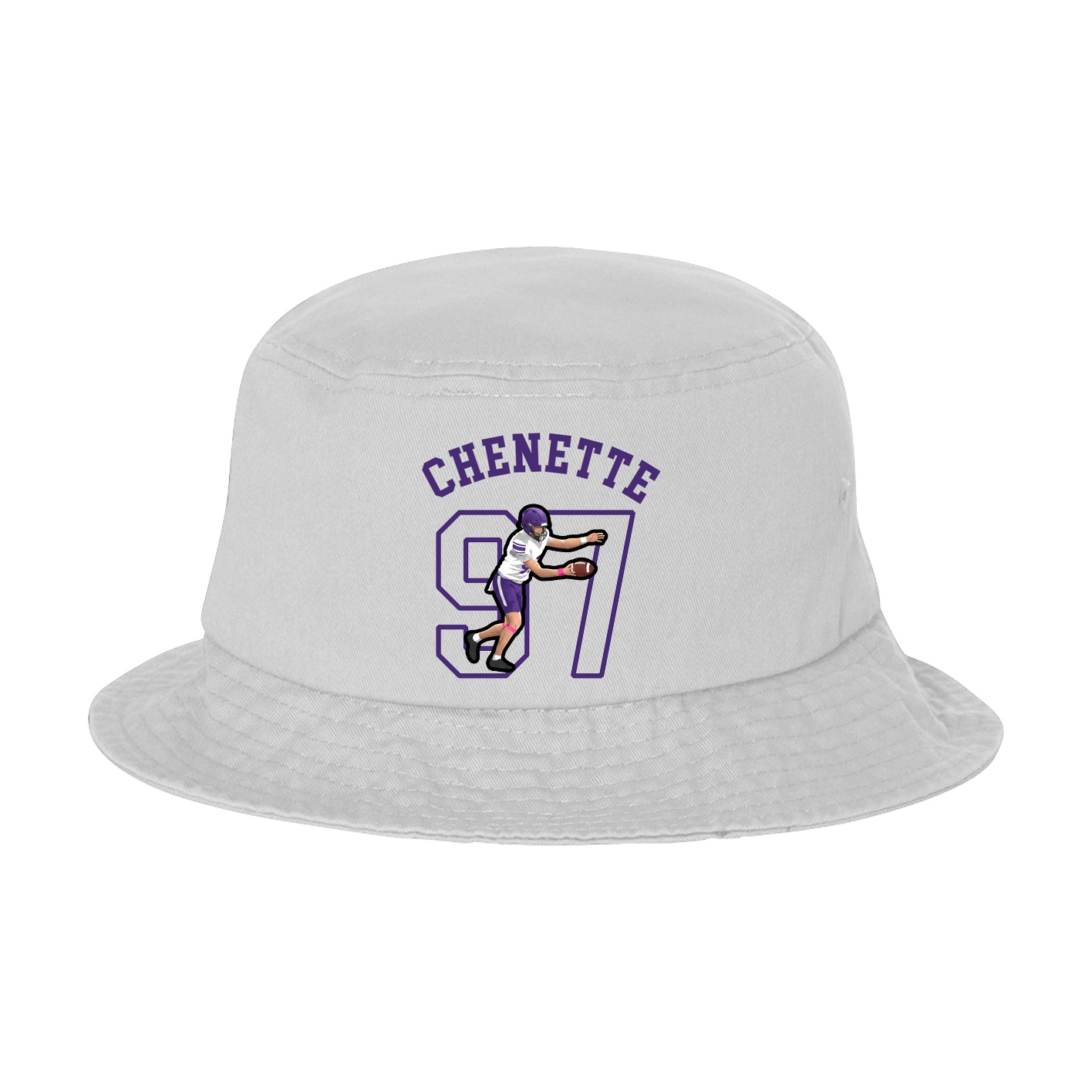 Bucket Cap — Shirsey Arch in White