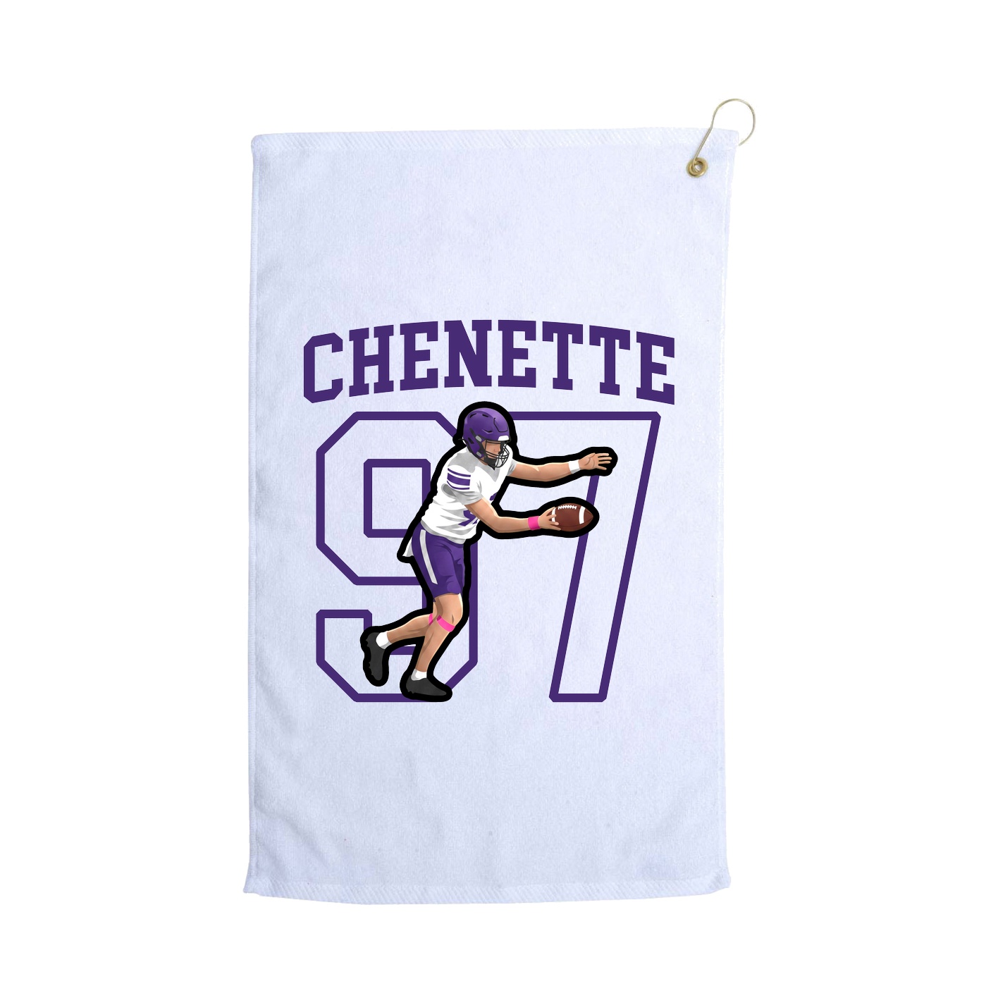 Golf Towel — Shirsey in White