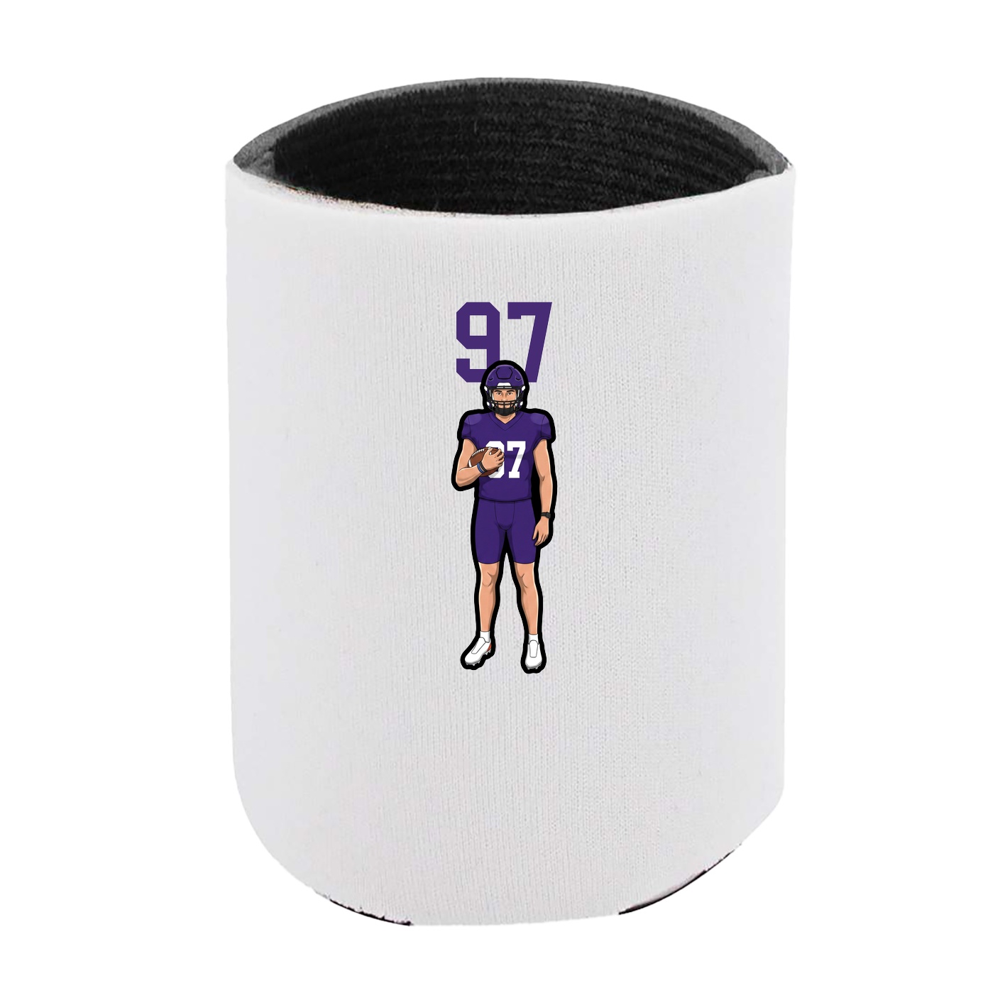 Can Holder — Number Top in White