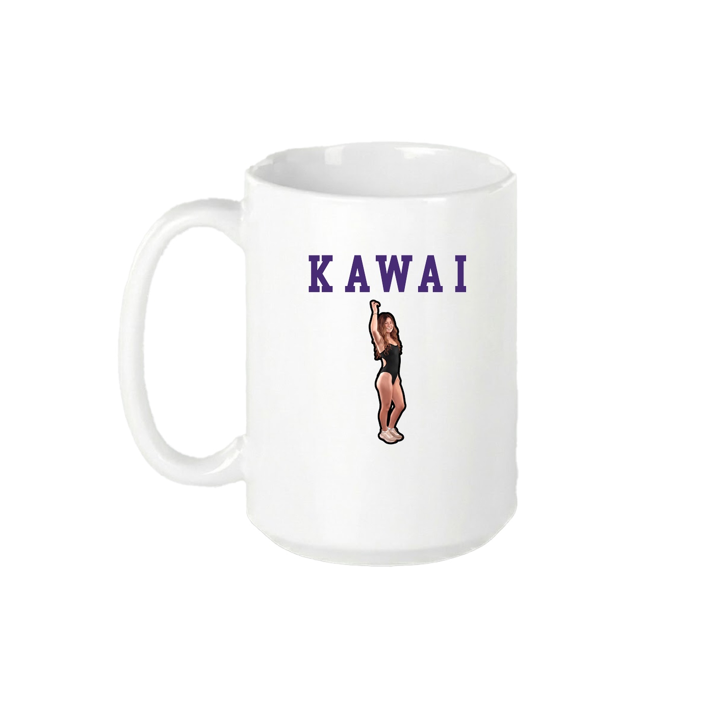 15oz Coffee Mug — Shirsey in White
