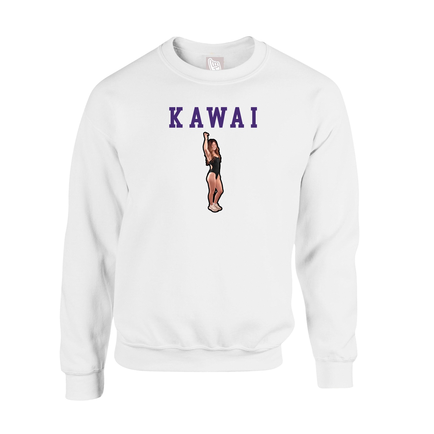 Fleece Crew — Shirsey in White