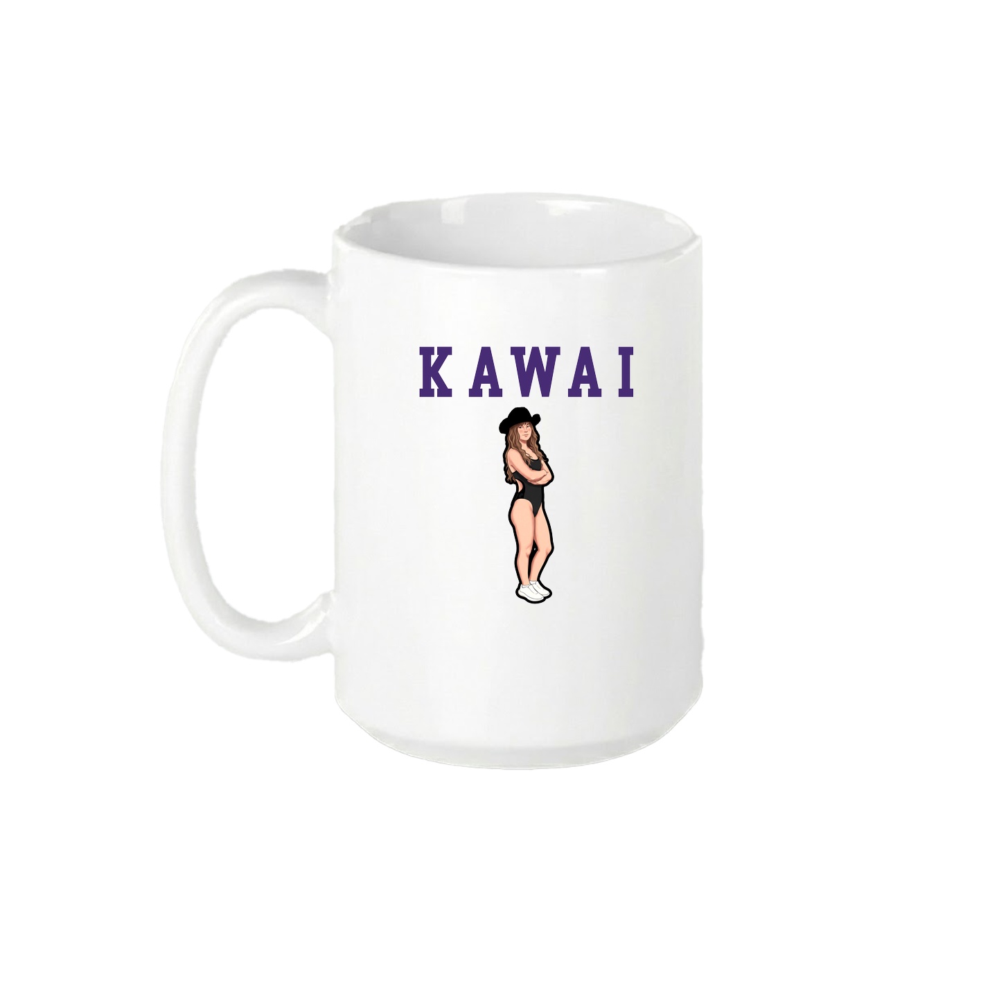 15oz Coffee Mug — Shirsey in White