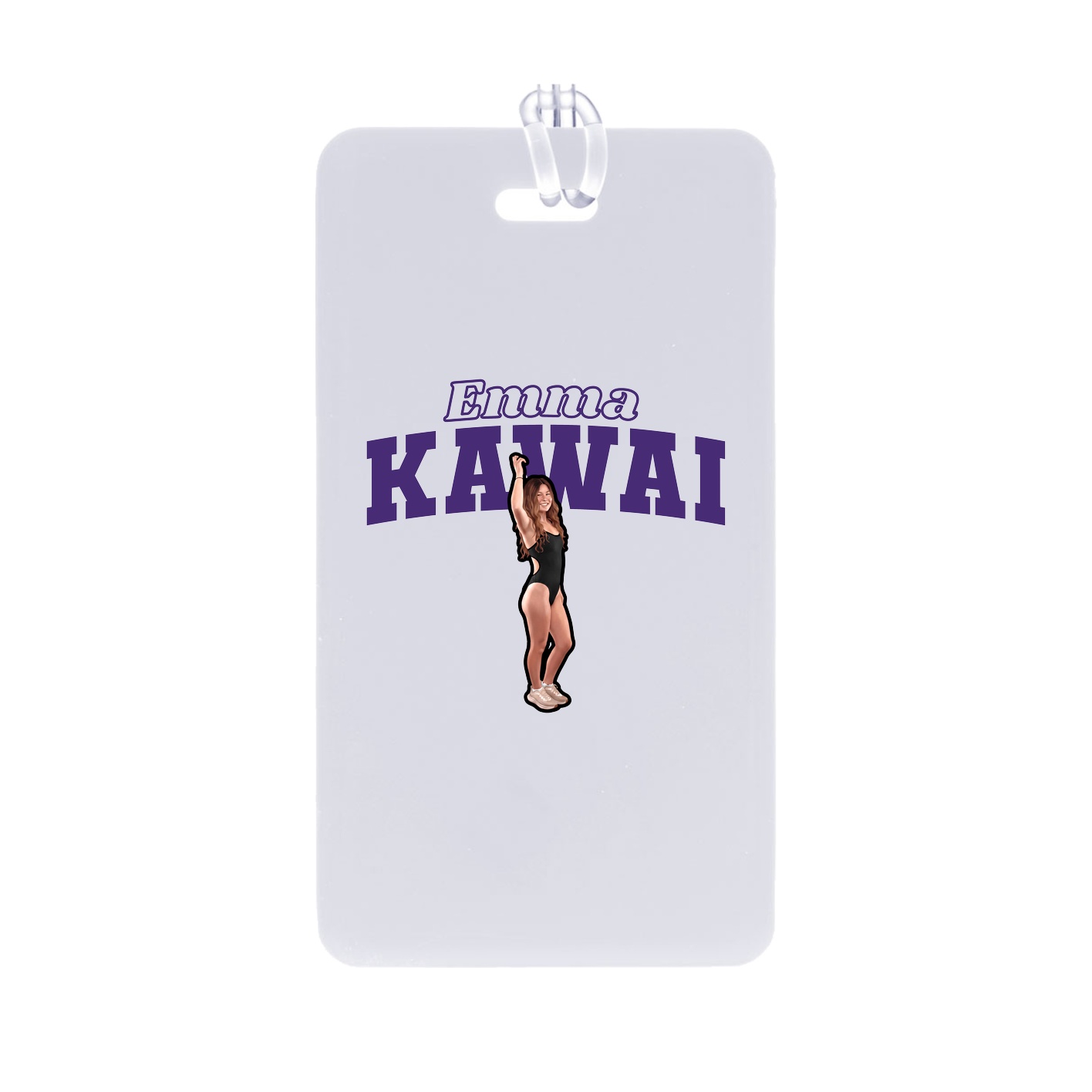 Bag Tag — Name Arch in Classic