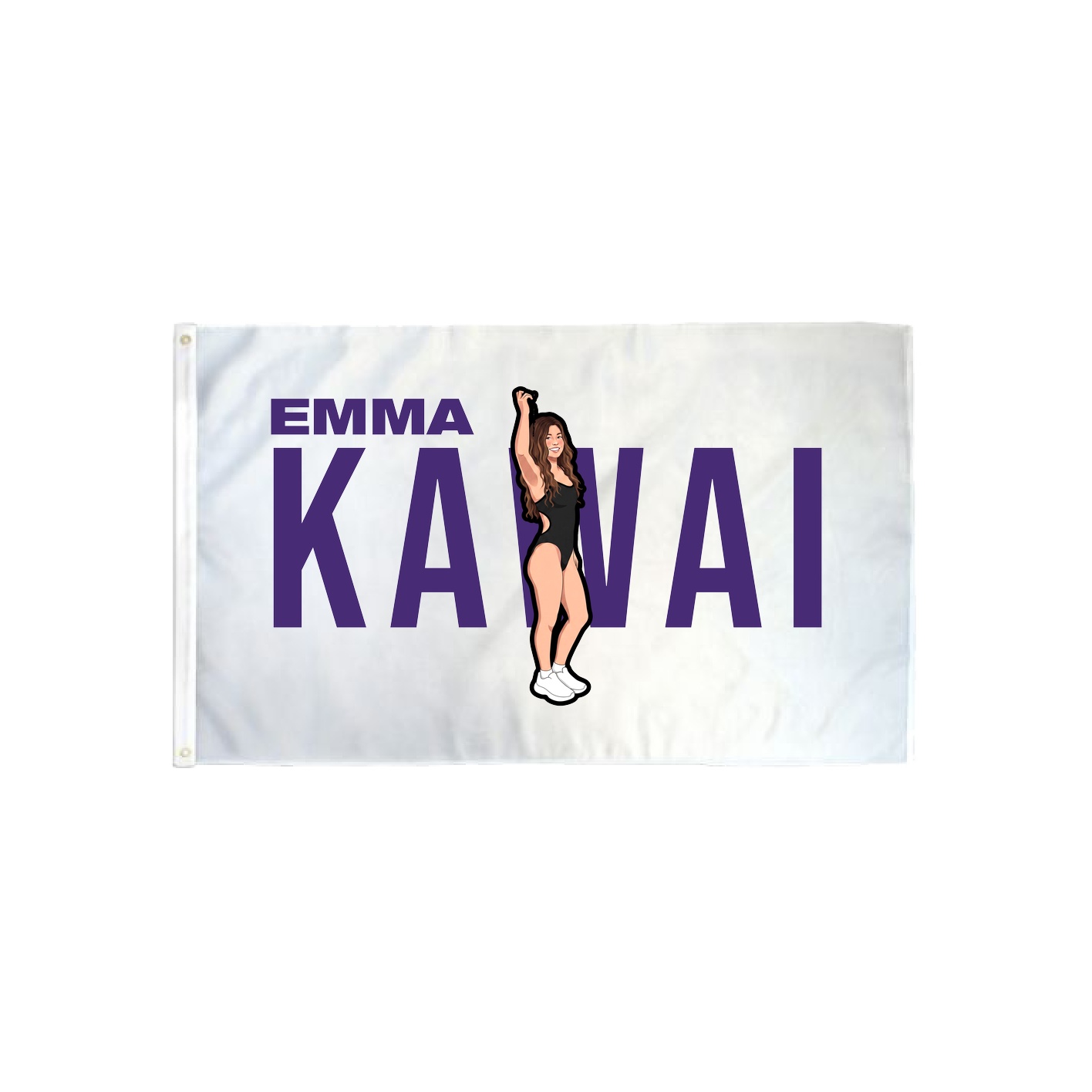 3x5 Flag — Player Name in Classic