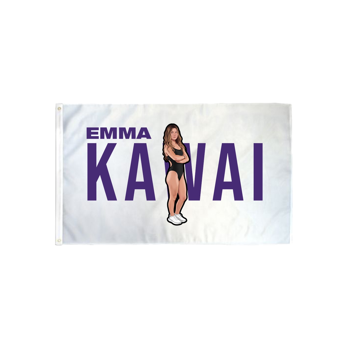 3x5 Flag — Player Name in Classic