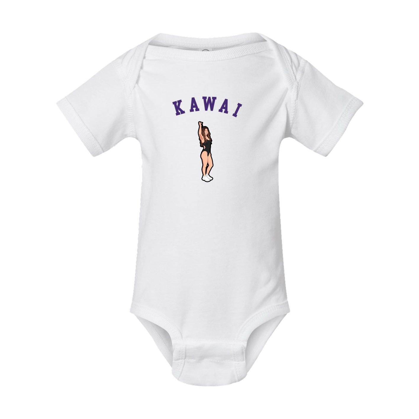 Baby Onesie — Shirsey Arch in White