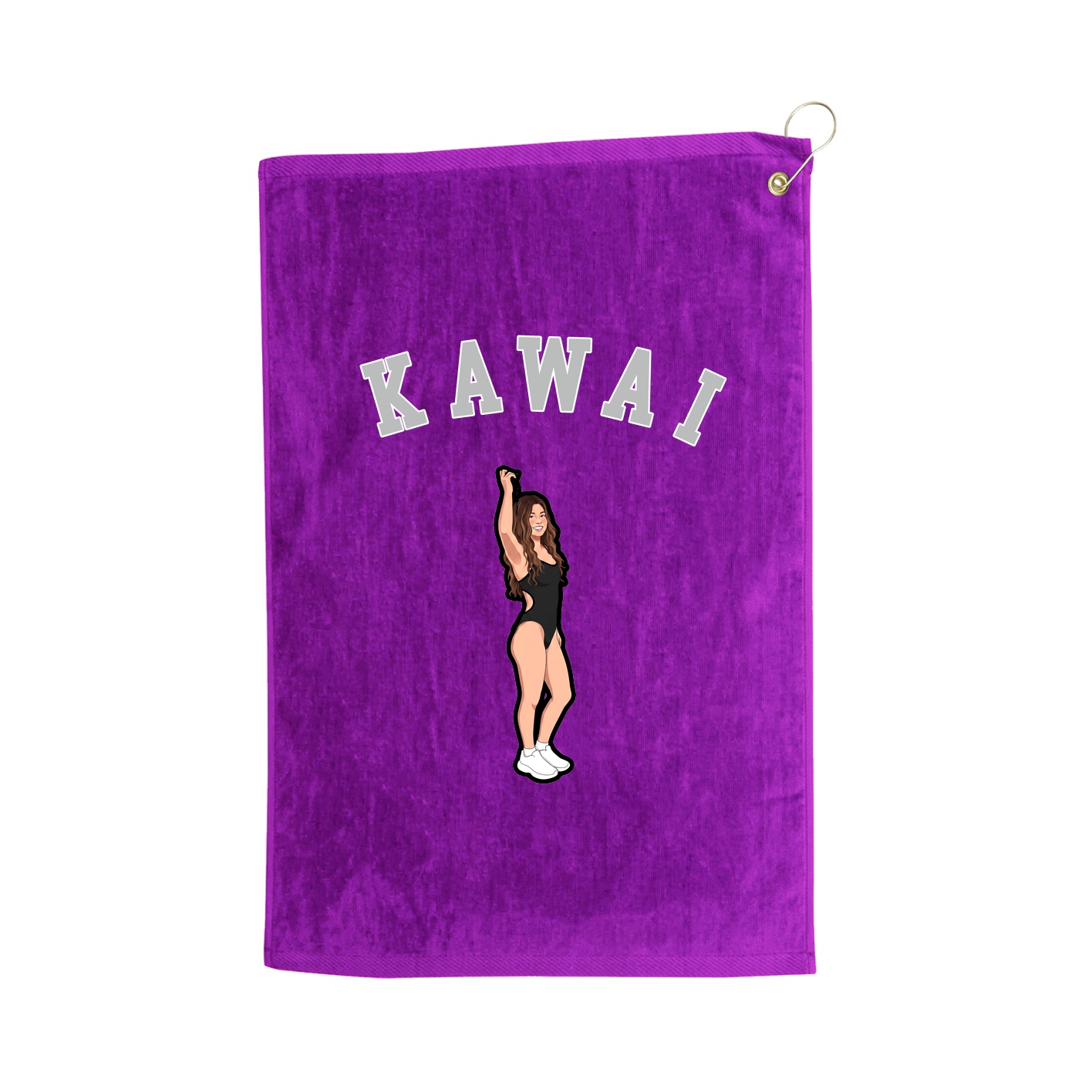 Golf Towel — Shirsey Arch in Purple