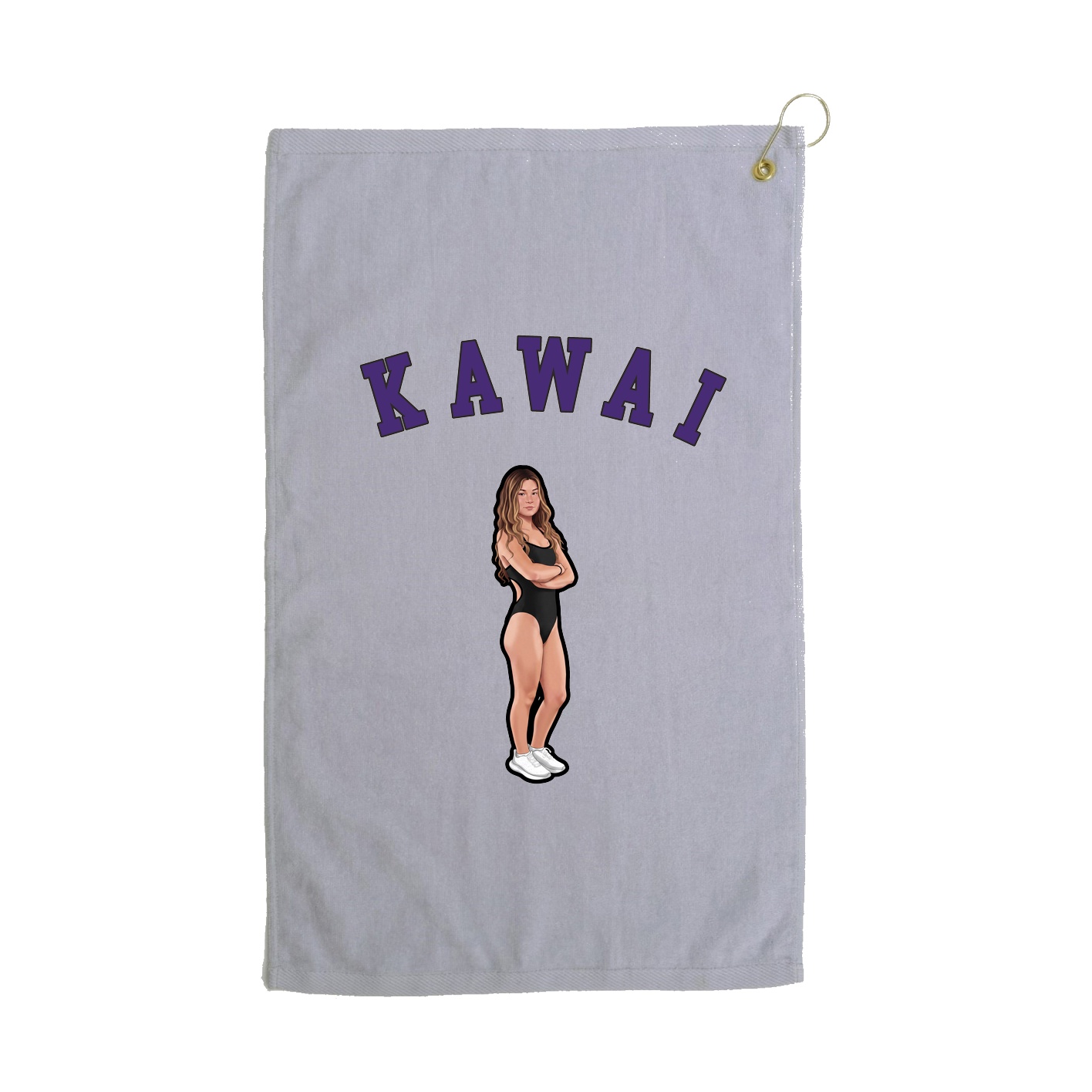 Golf Towel — Shirsey Arch in Grey