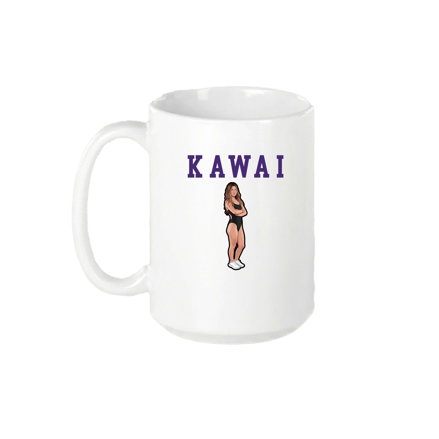 15oz Coffee Mug — Shirsey in White