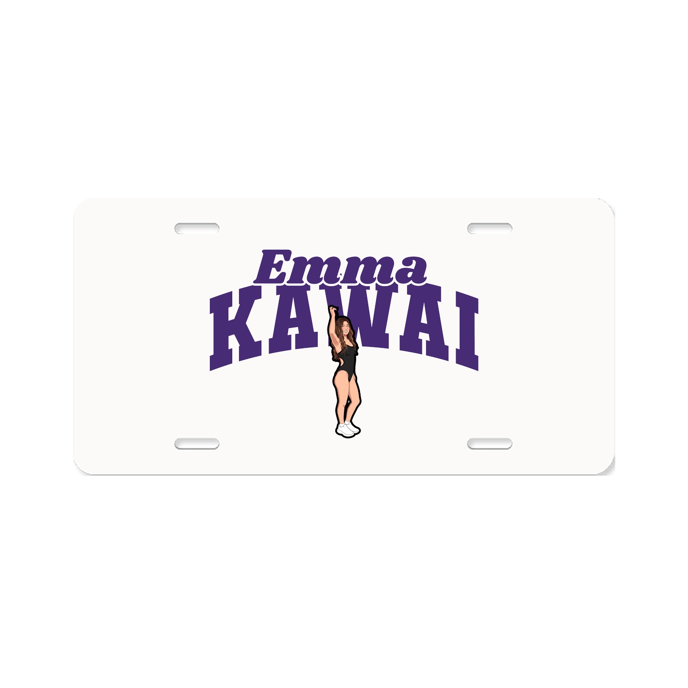 License Plate — Signature Arch in Classic