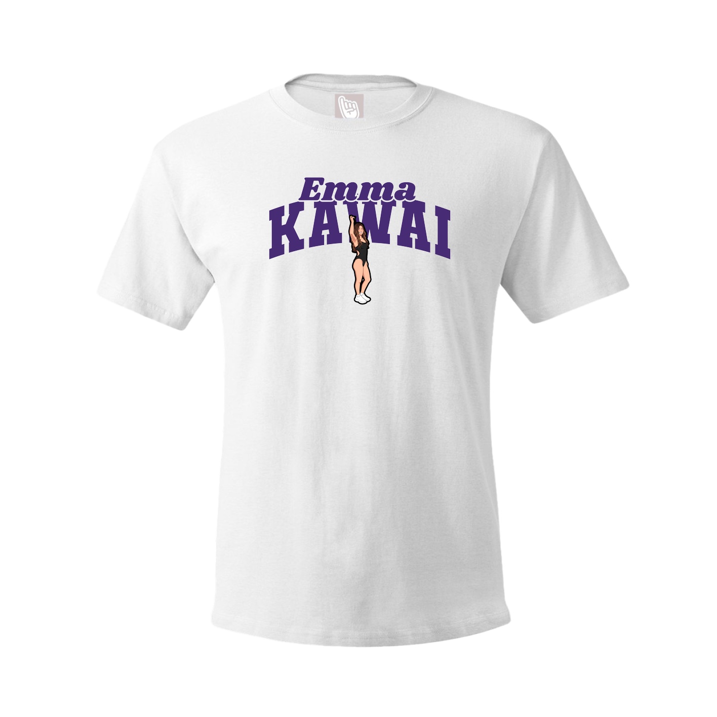 Youth Tee — Signature Arch in White