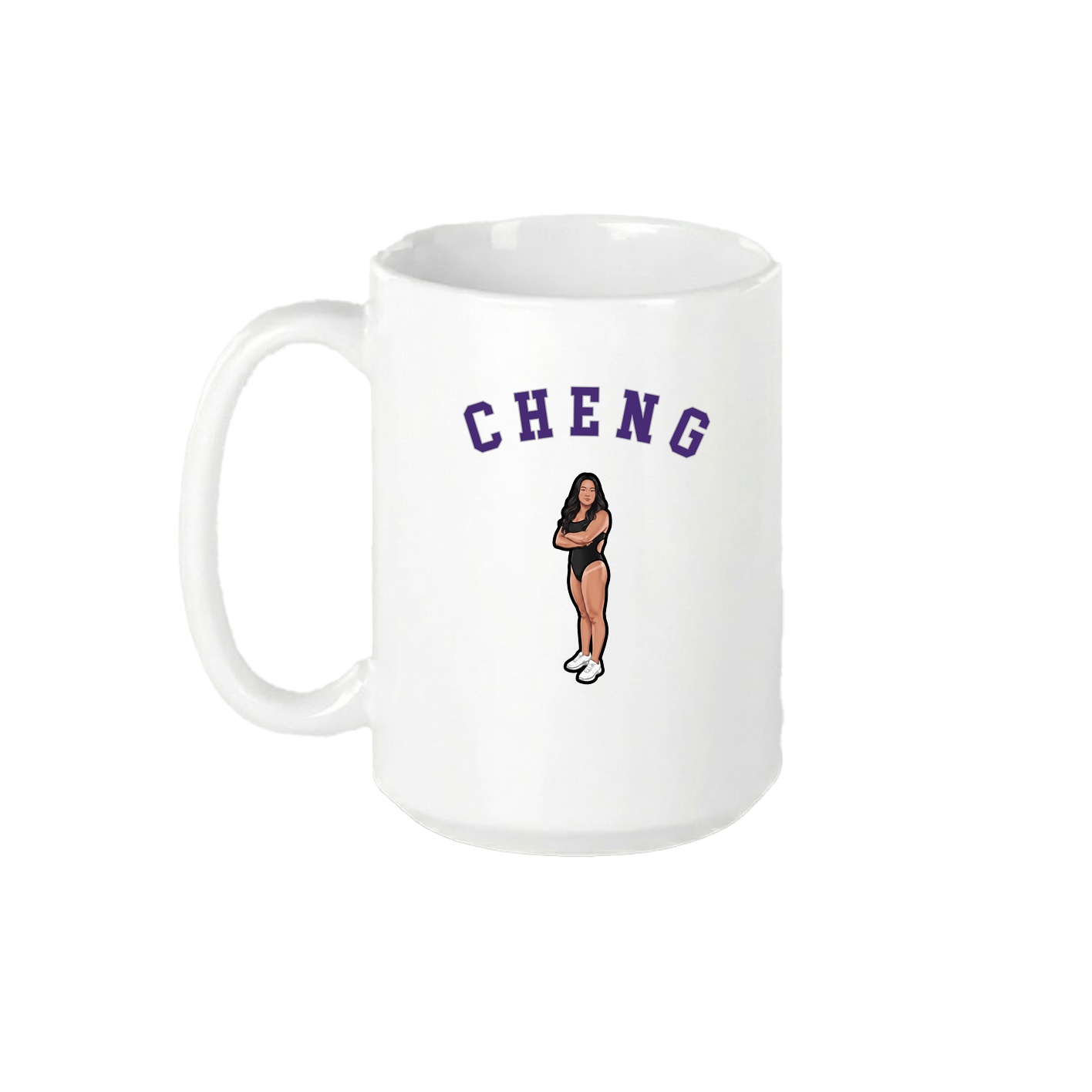 15oz Coffee Mug — Shirsey Arch in White