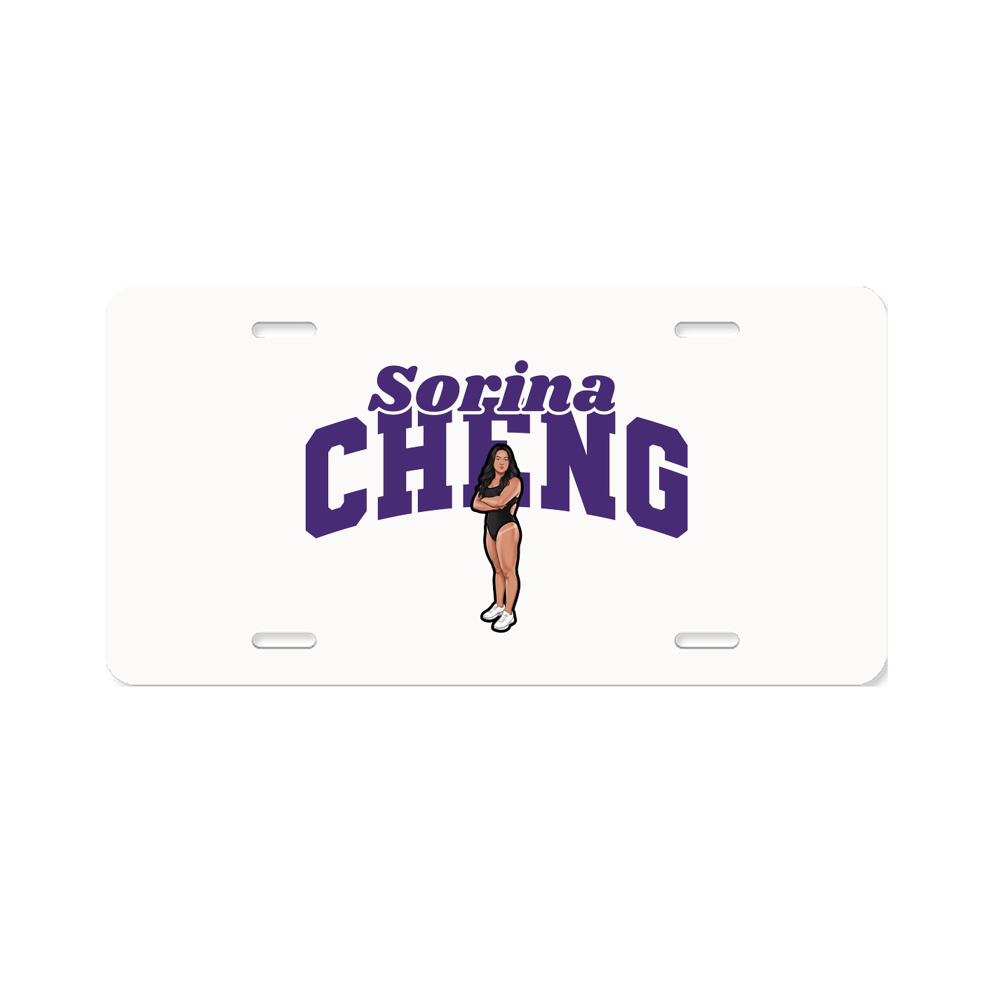 License Plate — Signature Arch in Classic