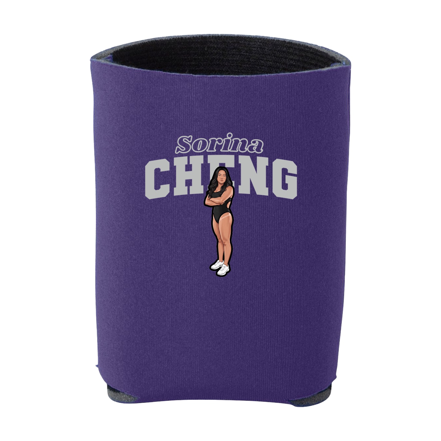 Can Holder — Name Arch in Purple