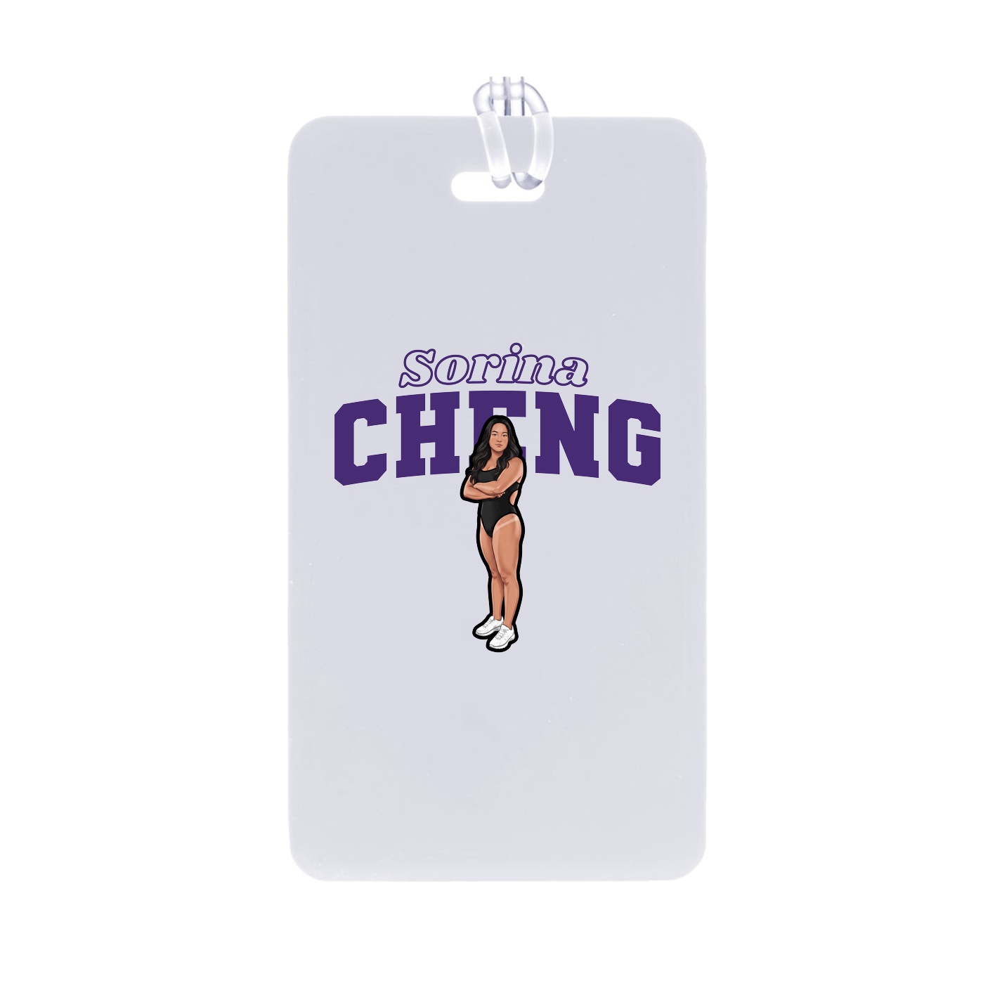 Bag Tag — Name Arch in Classic