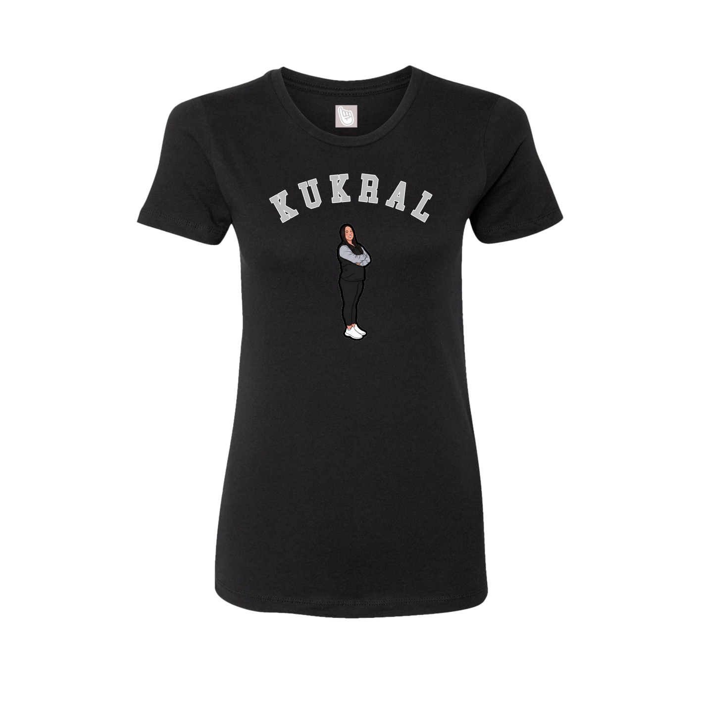 Womens Tee — Shirsey Arch in Black