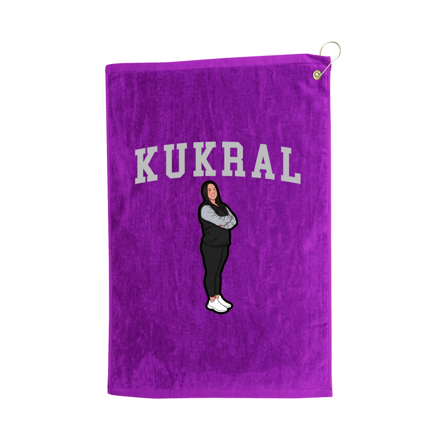 Golf Towel — Shirsey in Purple